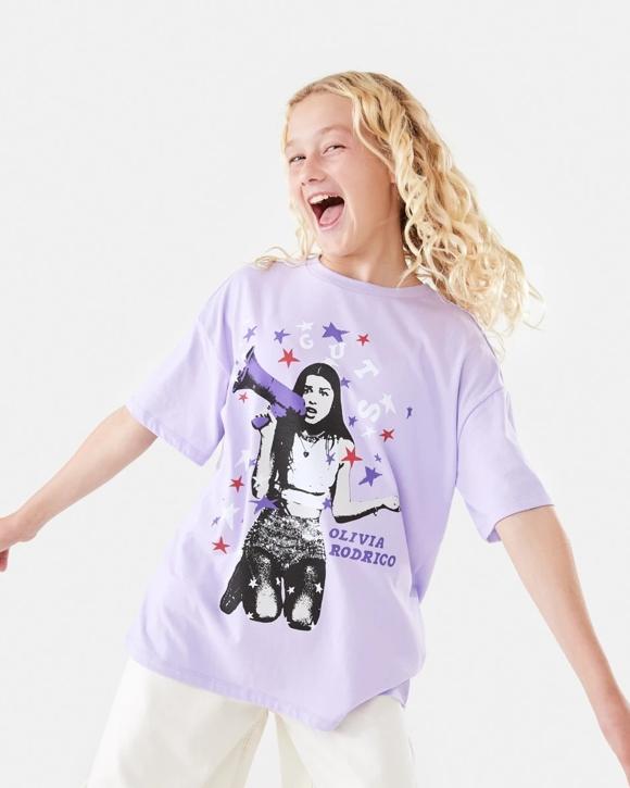 Olivia Rodrigo Oversized License T-shirt