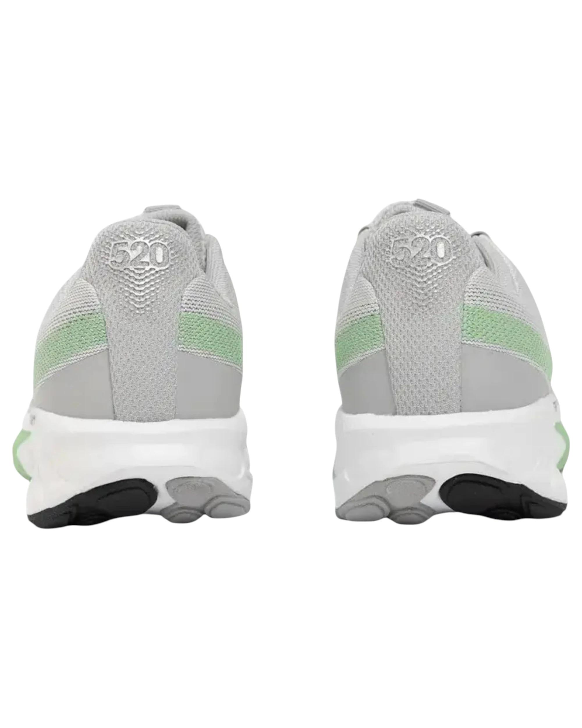 6 New Balance Womens Fresh Foam 520 v9 Grey/ Green Athletic Running Shoes GREY/GREEN, 6 of 6