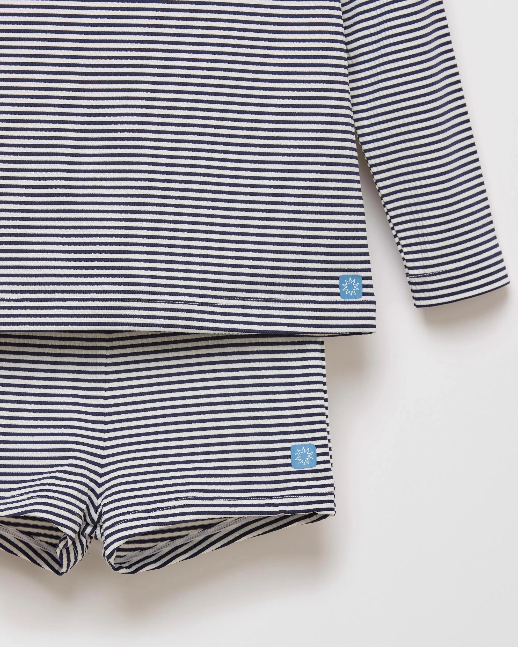 2 Target Seersucker Swim 2 Piece Set NAVY STRIPE, 2 of 2