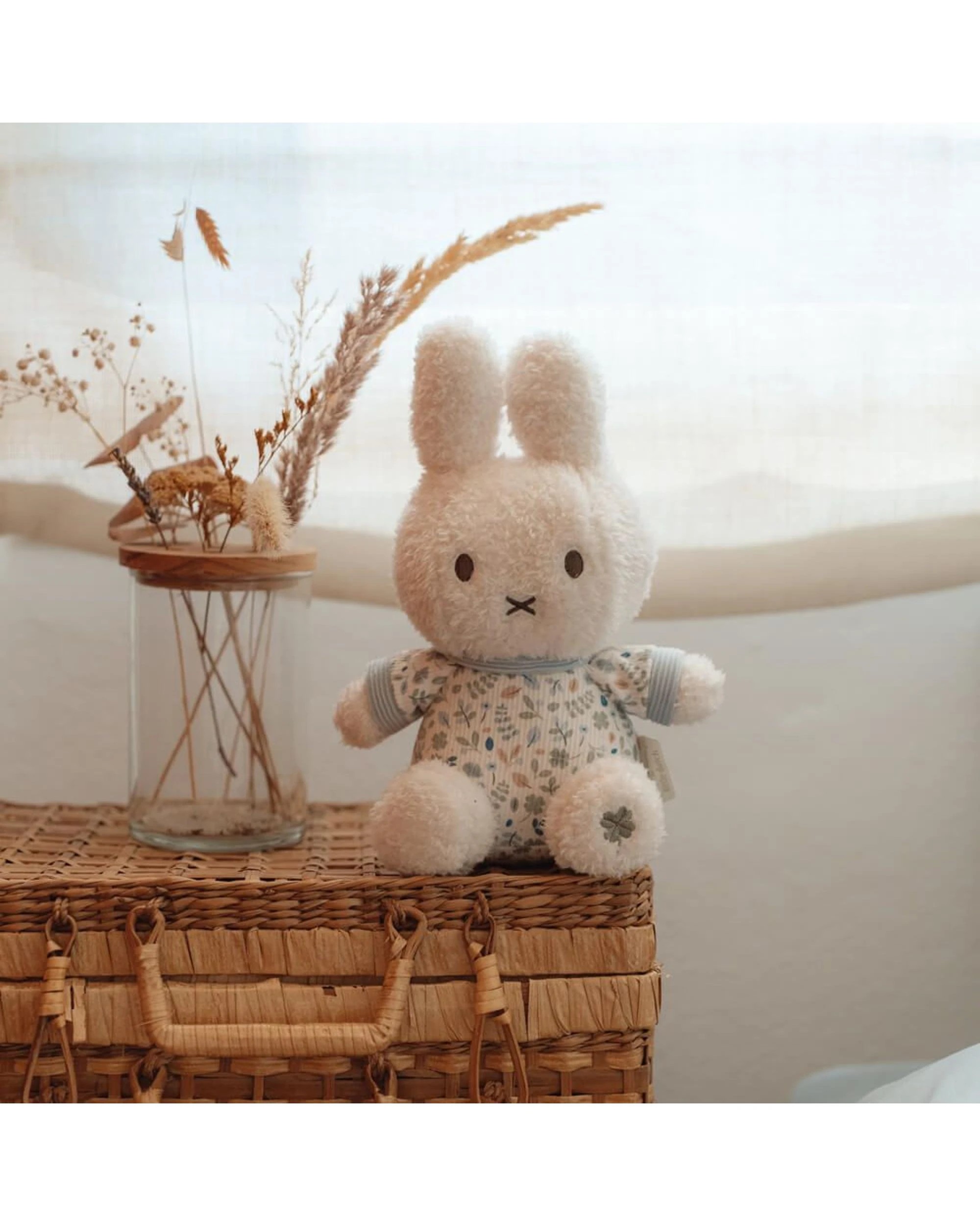 3 Miffy Lucky Leaves Soft Toy Small 22cm Plush, 3 of 4