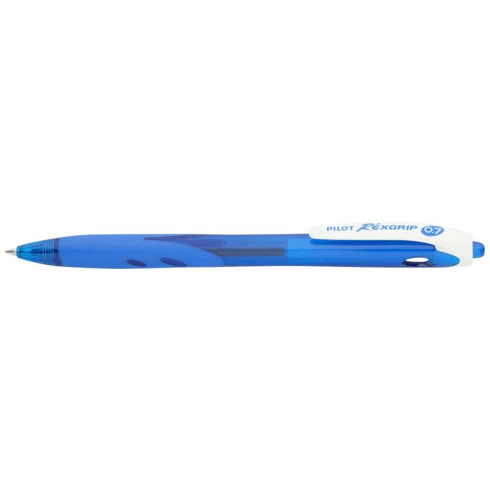 1 PILOT BegreeN Rexgrip Ballpoint Pen 0.7mm Blue, 1 of 1
