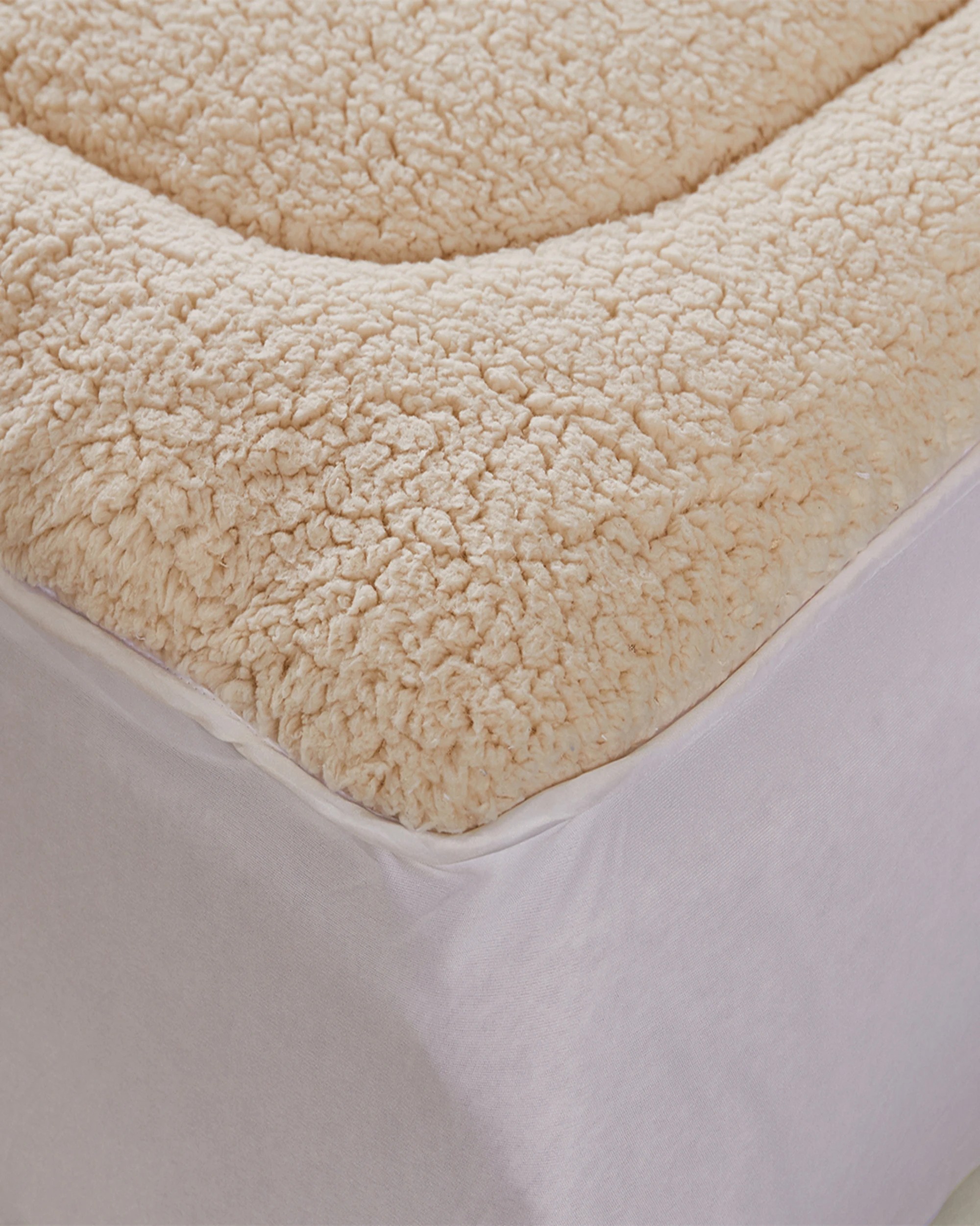 3 Dreamz Wool Mattress Topper Double, 3 of 6