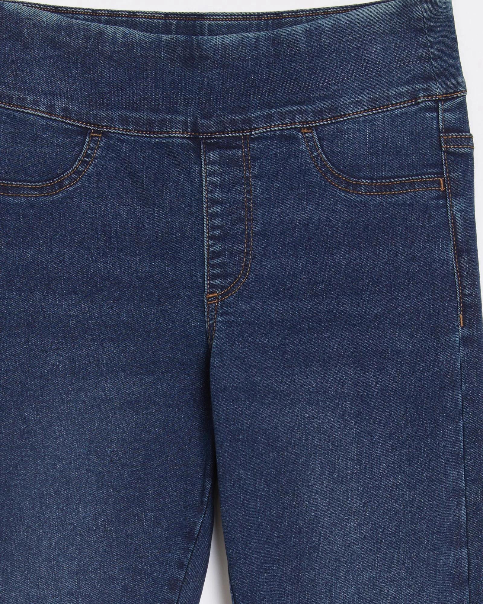 6 Target Lydia High Rise Ankle Length Denim Jeggings INDIGO, 6 of 6