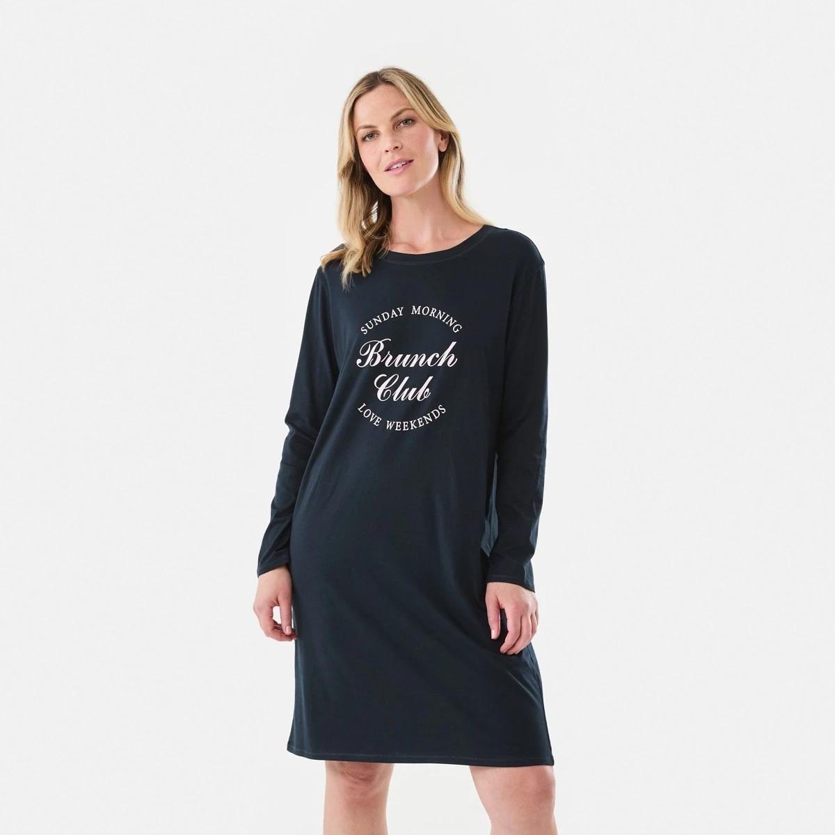 1 Long Sleeve Nightie Brunch Cb, 1 of 6