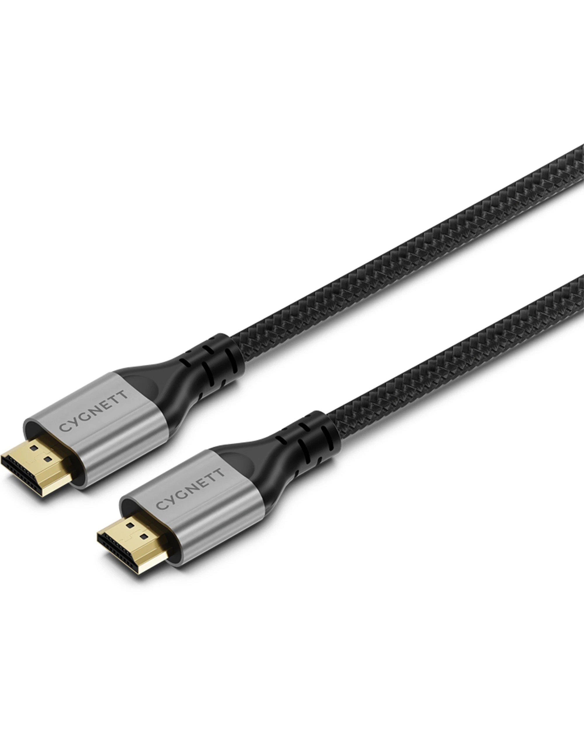 2 Cygnett 2PK Unite 8K Resolution HDMI to HDMI Braided Cable 1.5m - Black, 2 of 4