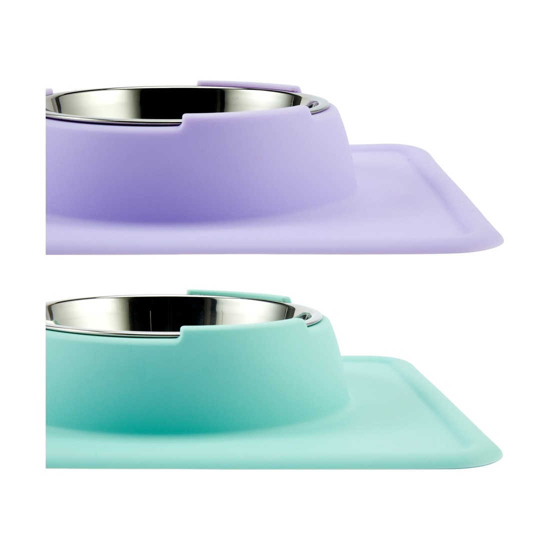 3 Pet Silicone Bowl - Assorted, 3 of 4
