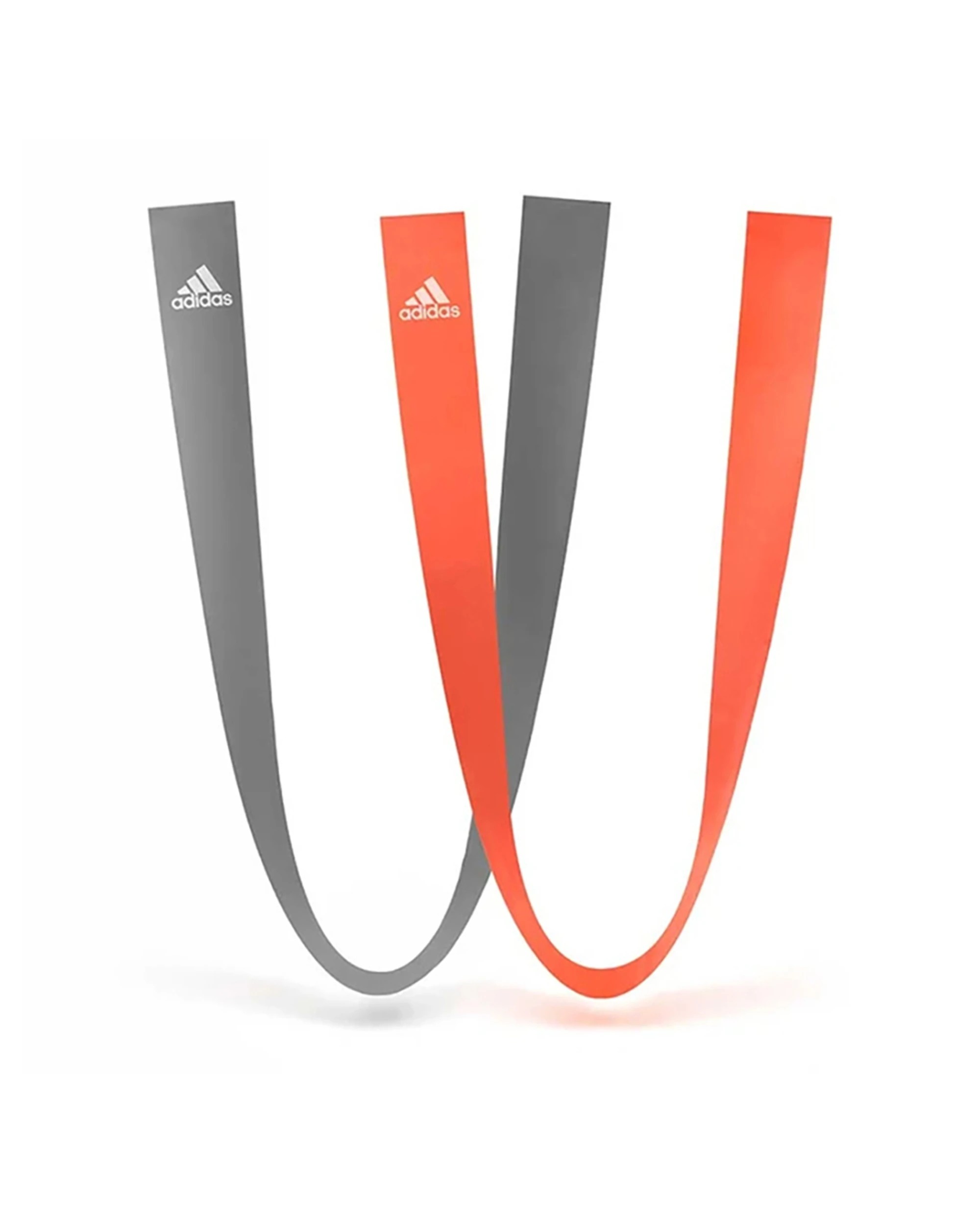1 Adidas Pilates Bands 2 Pack Durable Latex 1.8m x 15cm 2 Resistance Levels - Assorted, 1 of 3