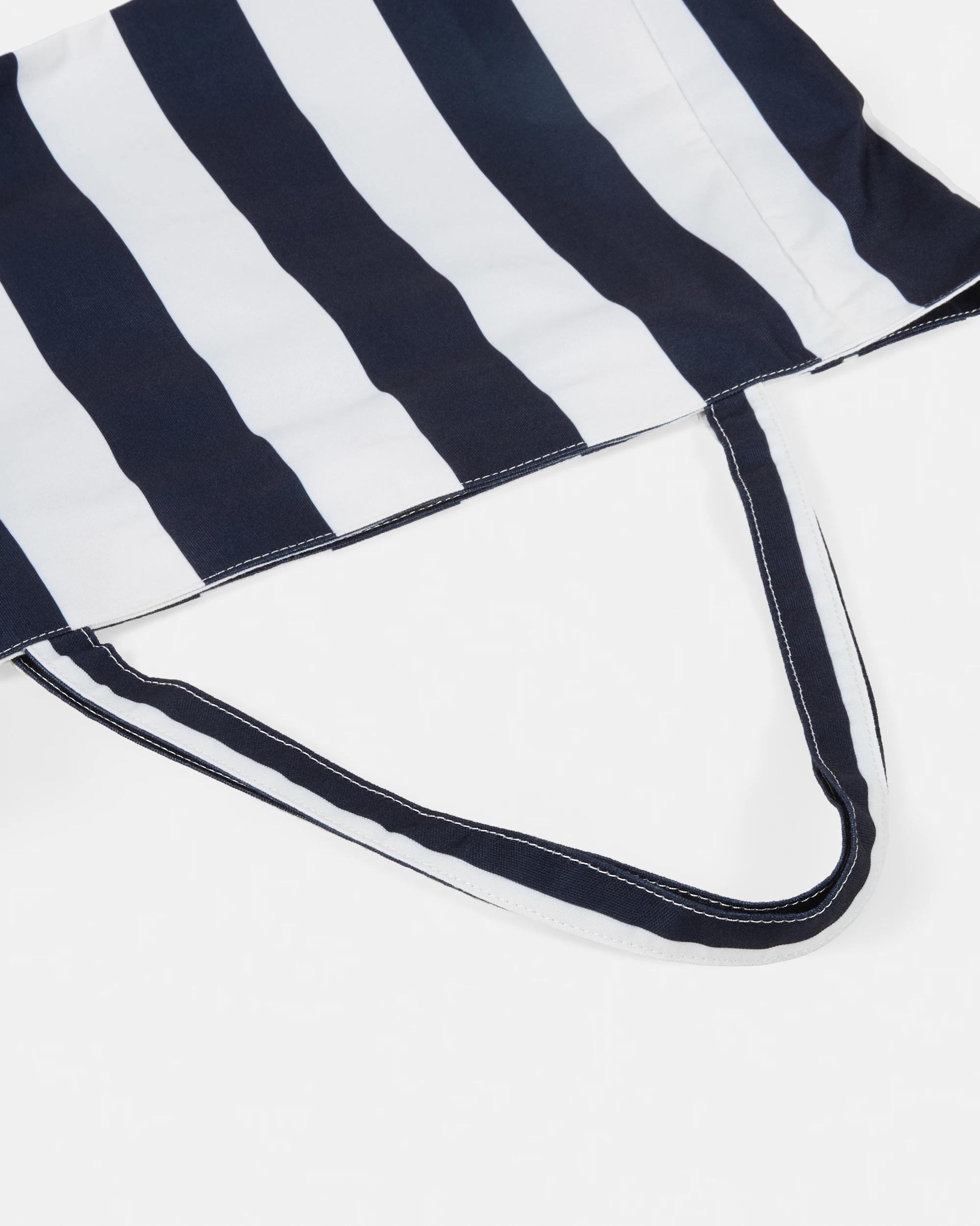 4 Beach Bag Nav Stripe, 4 of 5