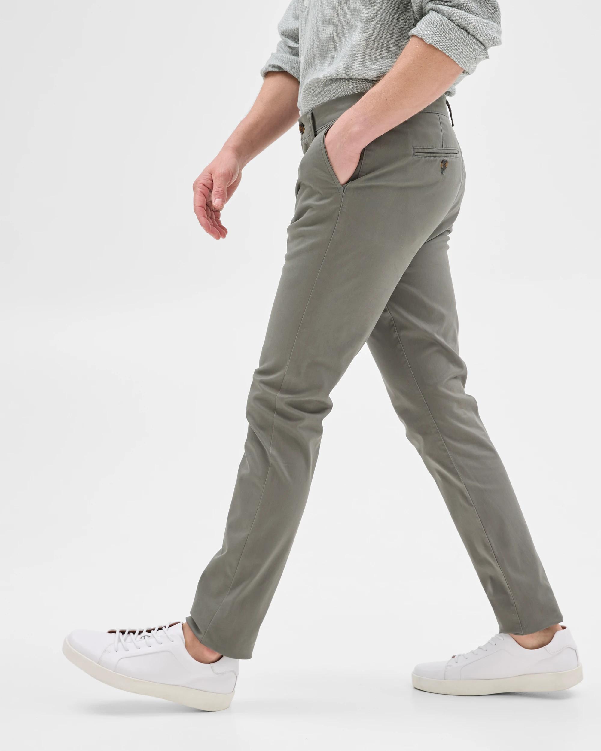 3 Target Australian Cotton Slim Chino Pants GUNMETAL, 3 of 7