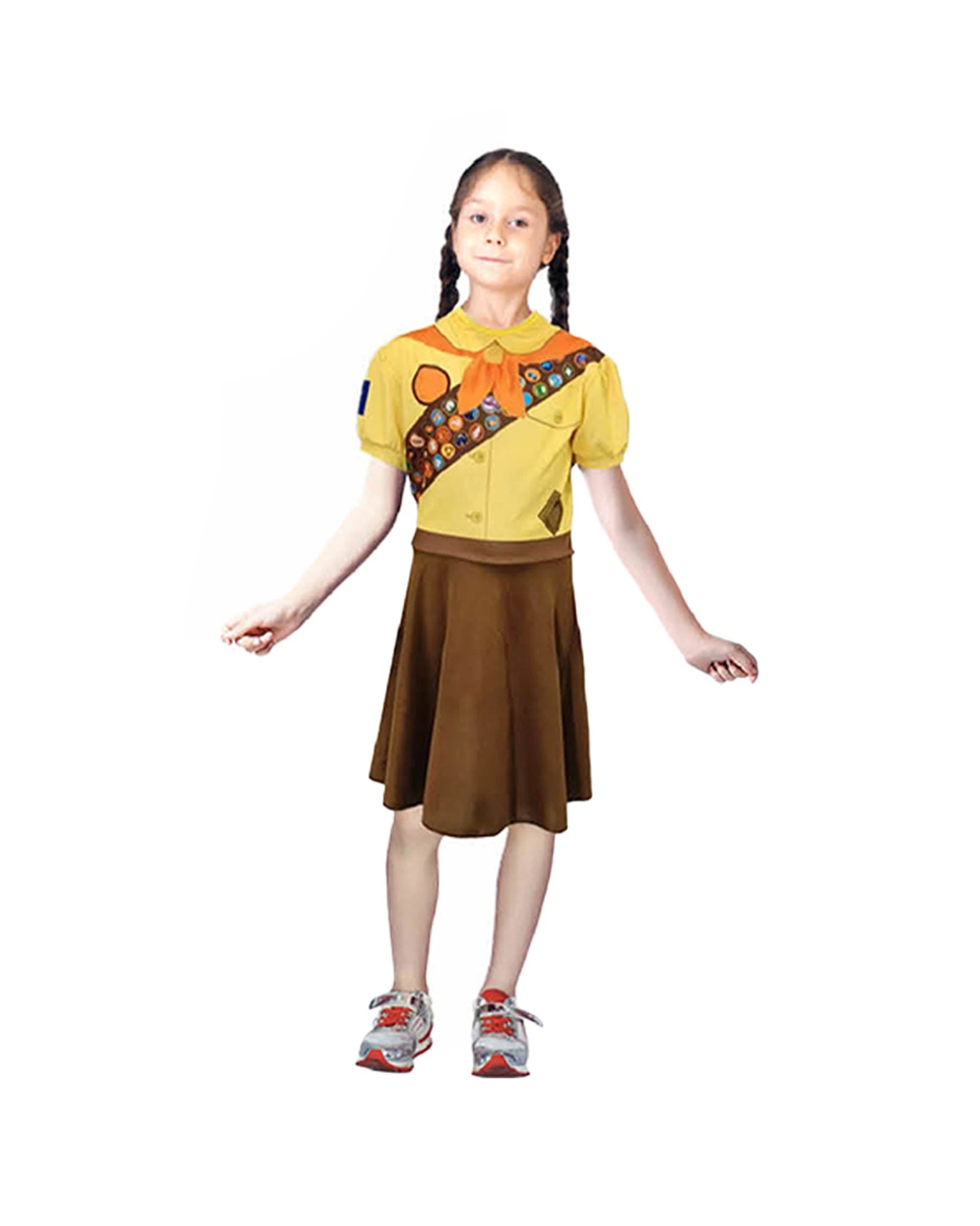 1 JD Party Children Girl Scout Costume Kids Dress Up Outfit - Multi, 1 of 1