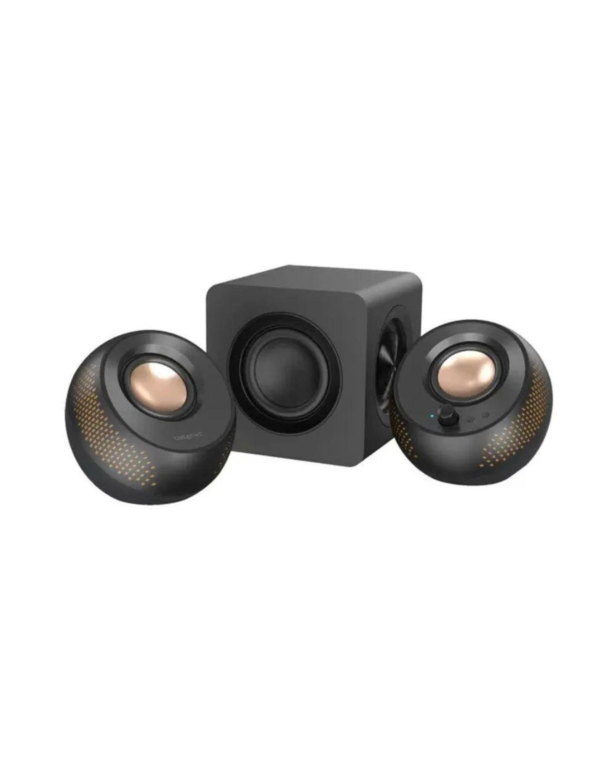 2 Creative Pebble X Plus 2.1 USB-C Computer Speakers with Subwoofer, 2 of 3