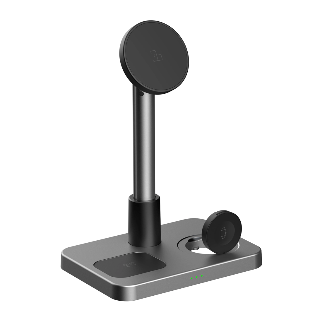 1 TODO 3 in 1 Wireless Phone Charger 15W Fast Charge Earphone Watch Magnetic Charge Telescopic Stand, 1 of 6