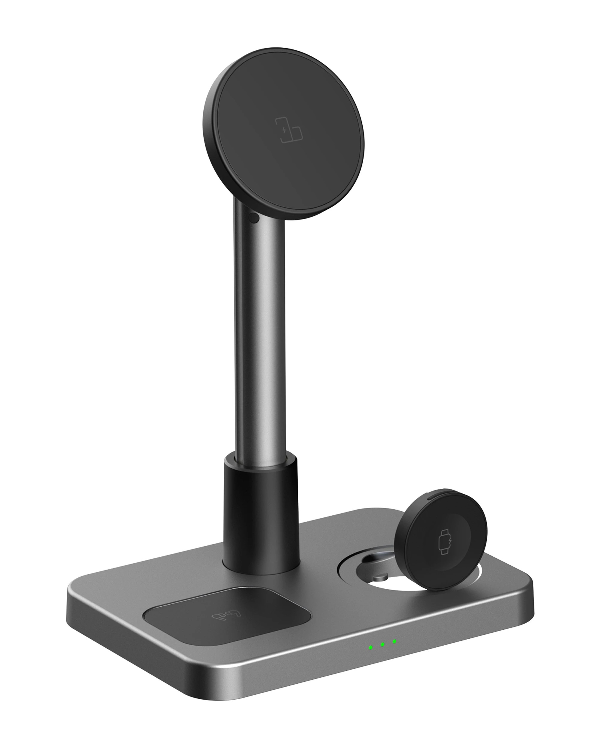 1 TODO 3 in 1 Wireless Phone Charger 15W Fast Charge Earphone Watch Magnetic Charge Telescopic Stand, 1 of 6