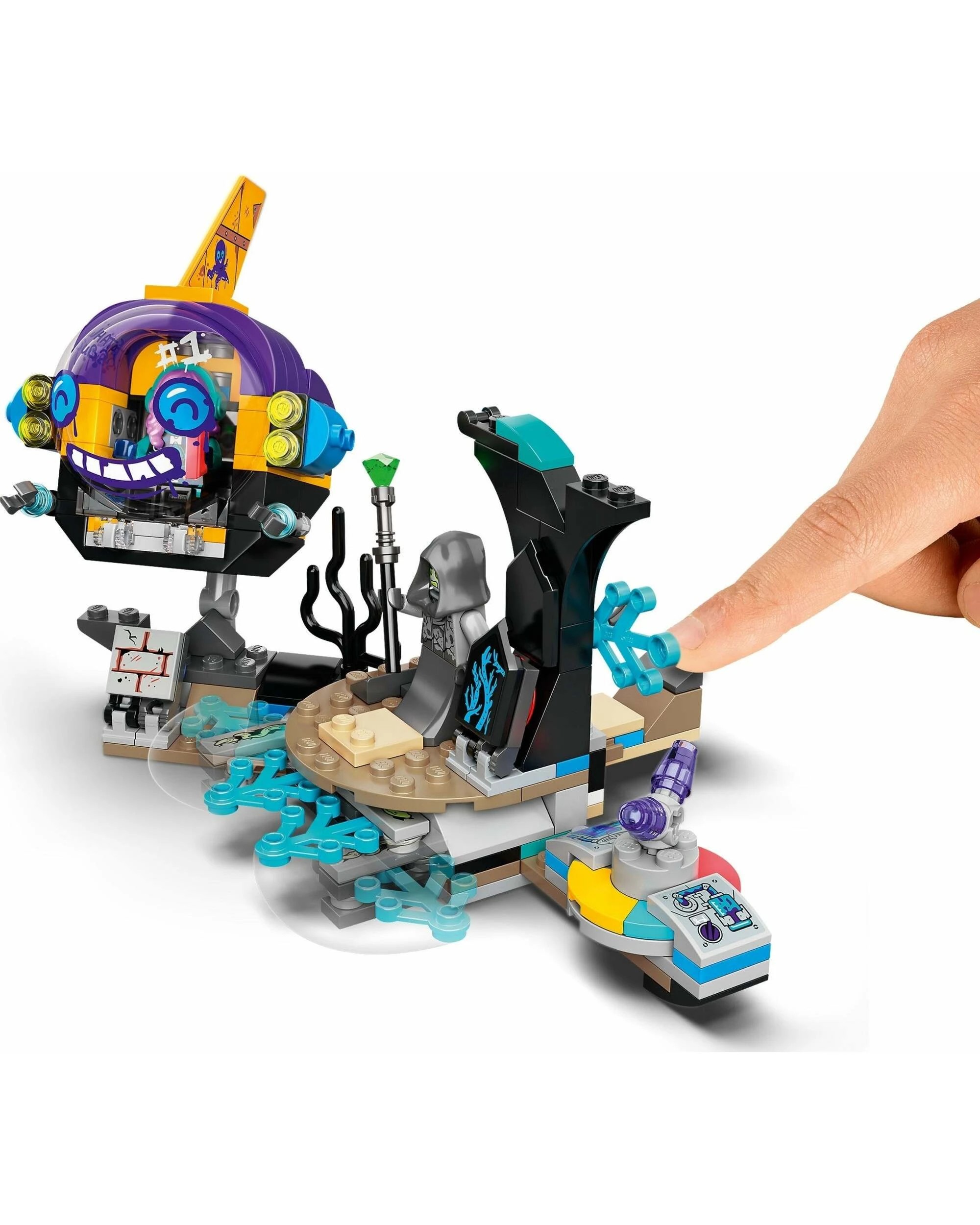 5 LEGO 70433 J.B.'s Submarine: Hidden Side AR Deep Sea Playset, 5 of 5