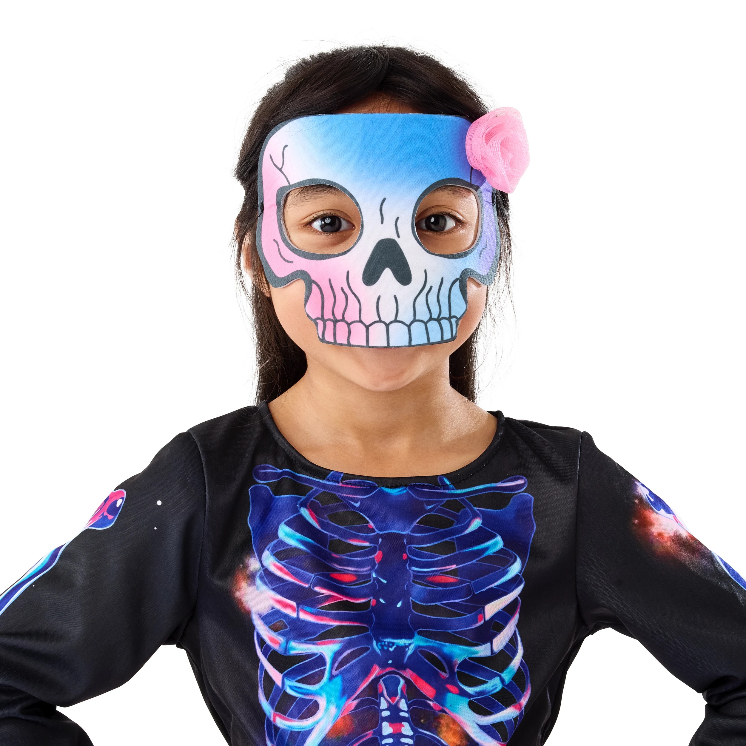 4 2 Piece Skeleton Costume - Ages 4-6, 4 of 8