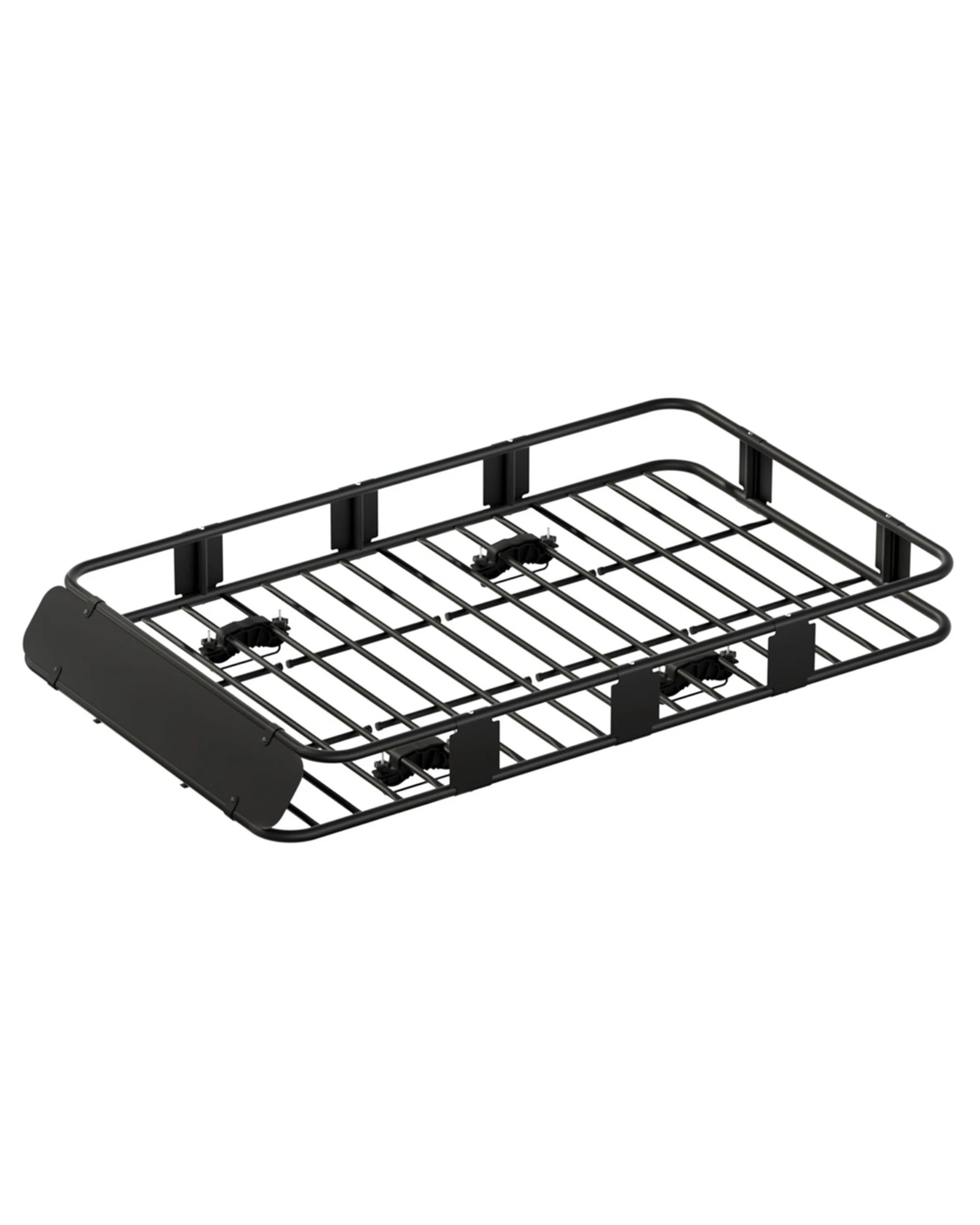 1 Giantz Universal Car Roof Rack Basket Luggage Vehicle Cargo Carrier 160cm - Black, 1 of 6