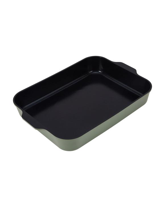 Cast Aluminium Non-Stick Roaster - Green