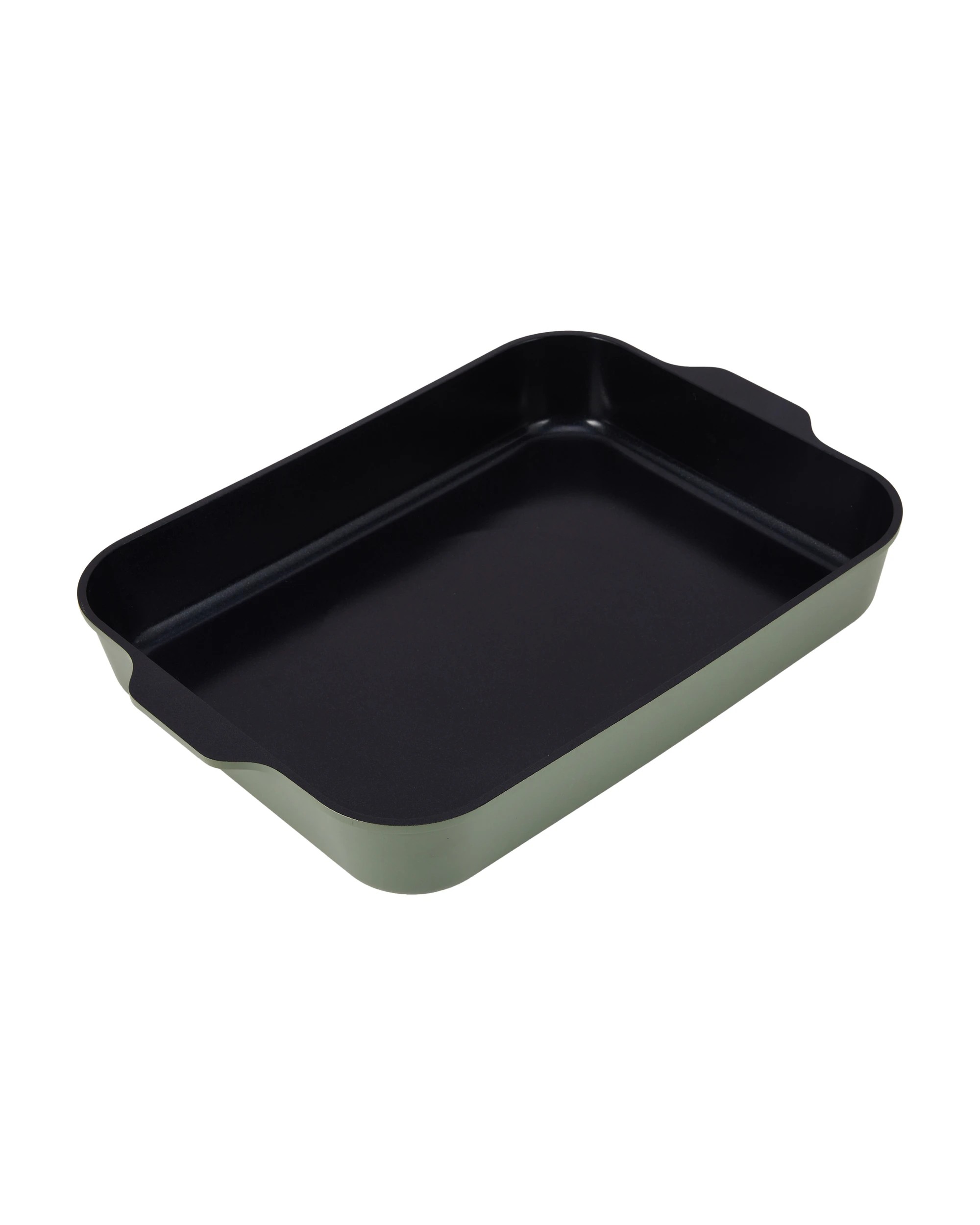 1 Cast Aluminium Non-Stick Roaster - Green, 1 of 6