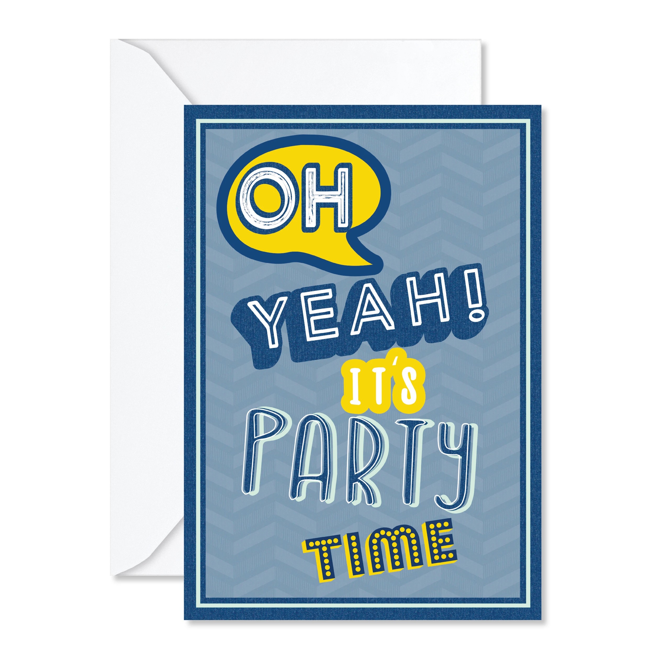 1 Hallmark Birthday Card - Party Time, 1 of 3