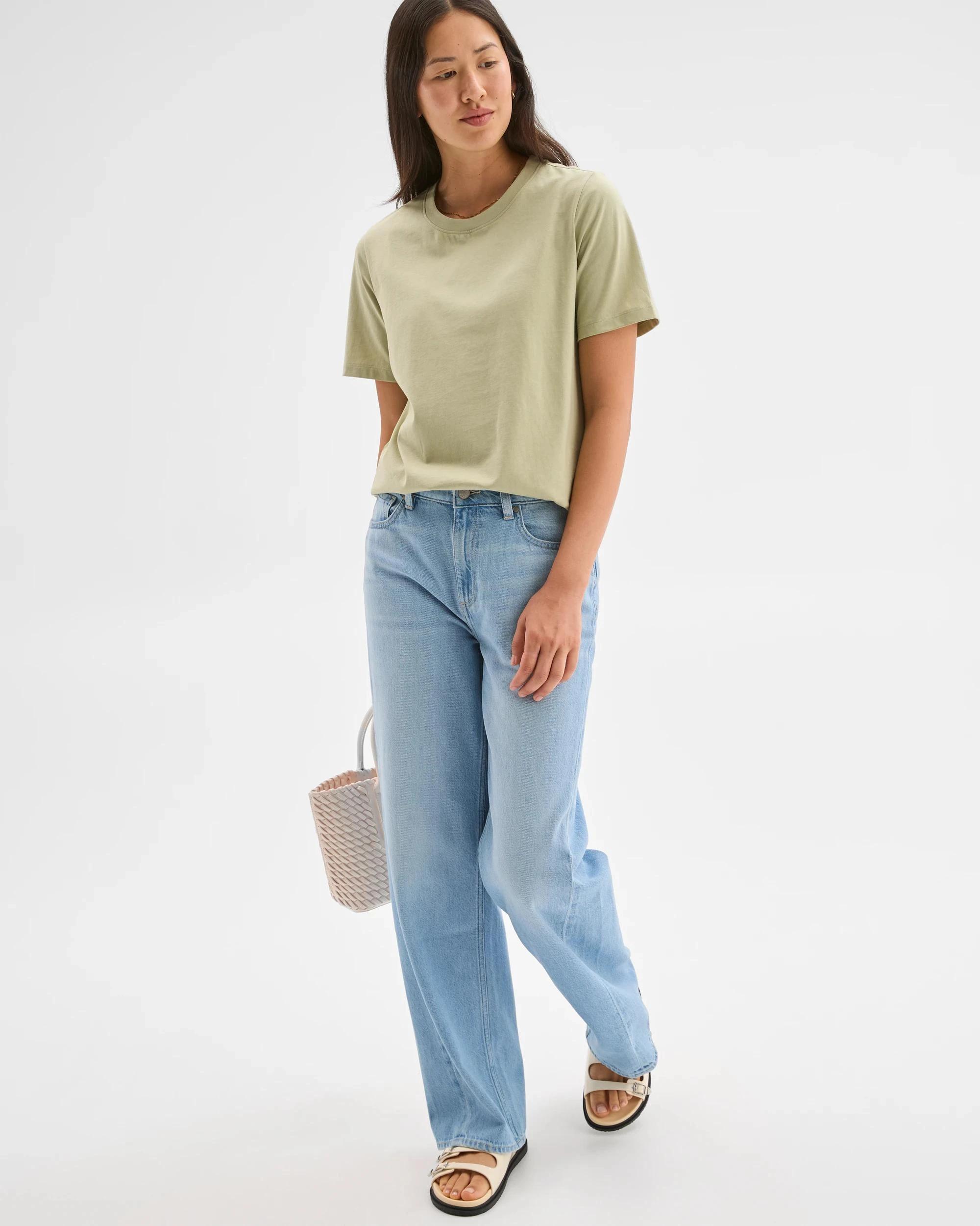 2 Target Australian Cotton Classic T-Shirt ALOE VERA, 2 of 5