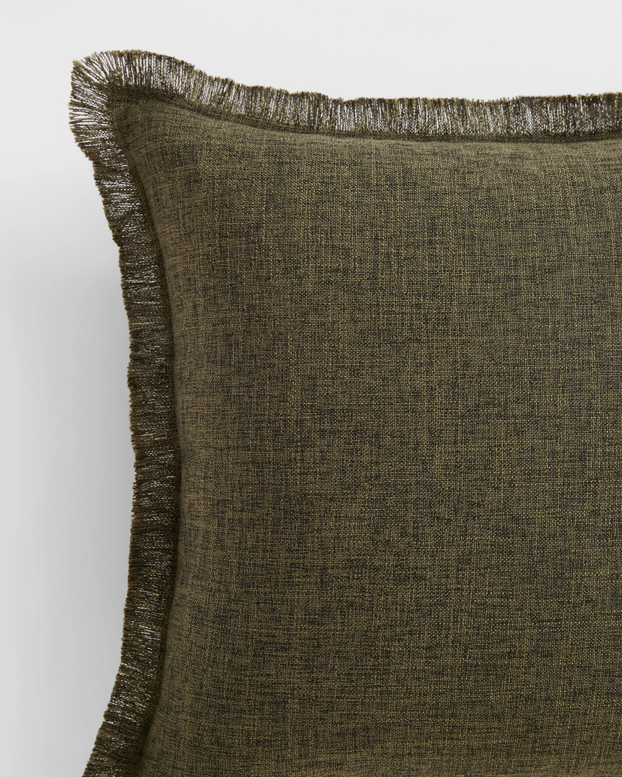 2 Target Ellerie Fringe Cushion - Green, 2 of 2