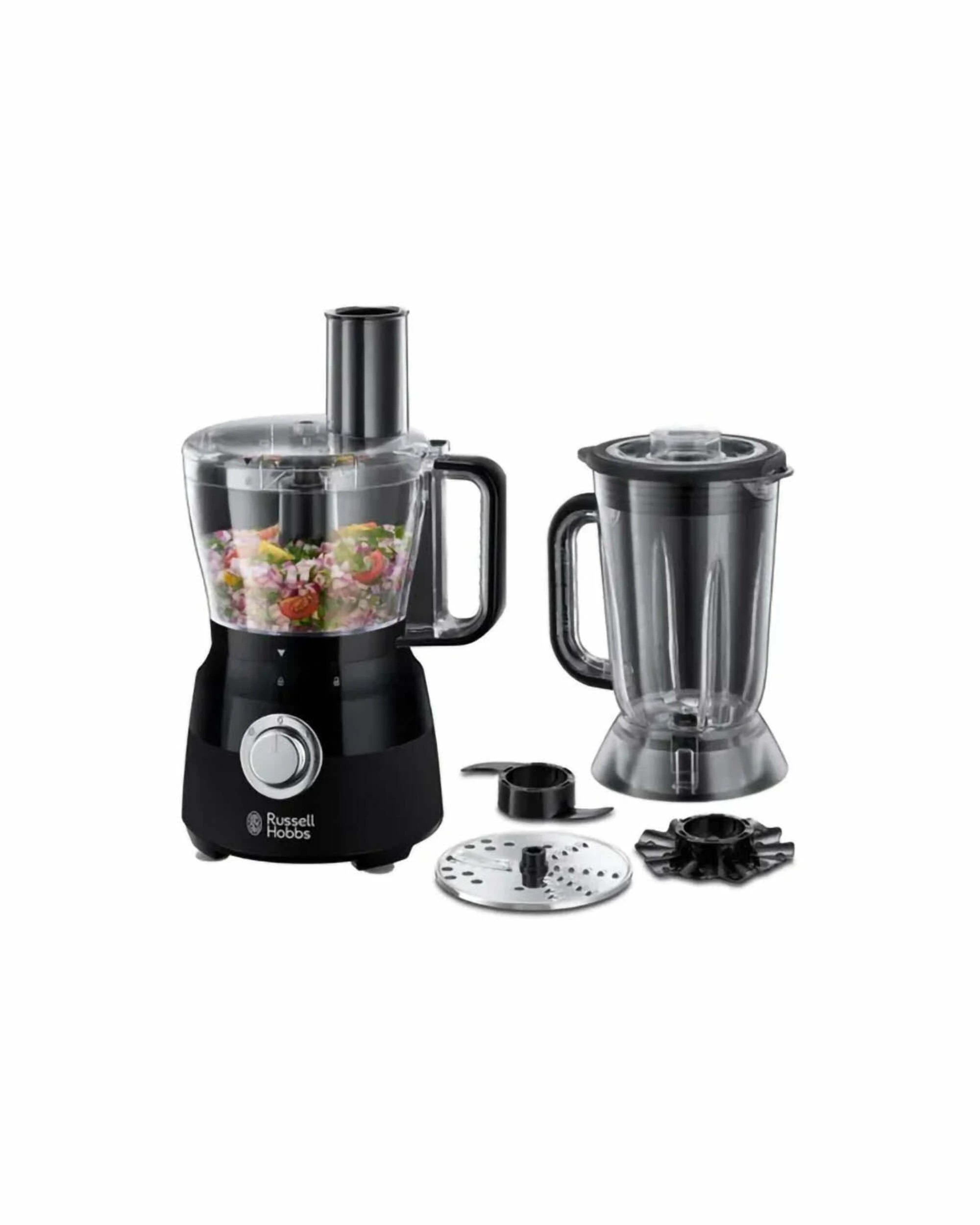 1 Russell Hobbs 2.5 Litre Desire Food Processor - Matte Black - BLACK, 1 of 1