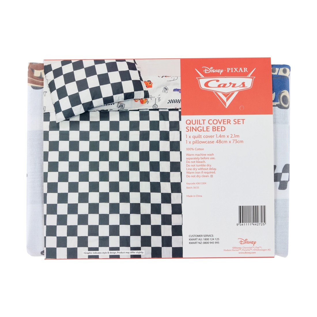 9 Disney Pixar Cars Quilt Cover Set - Single Bed, 9 of 9