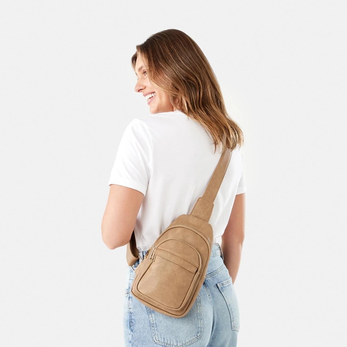 6 Sling Bag WASHED TAN, 6 of 6
