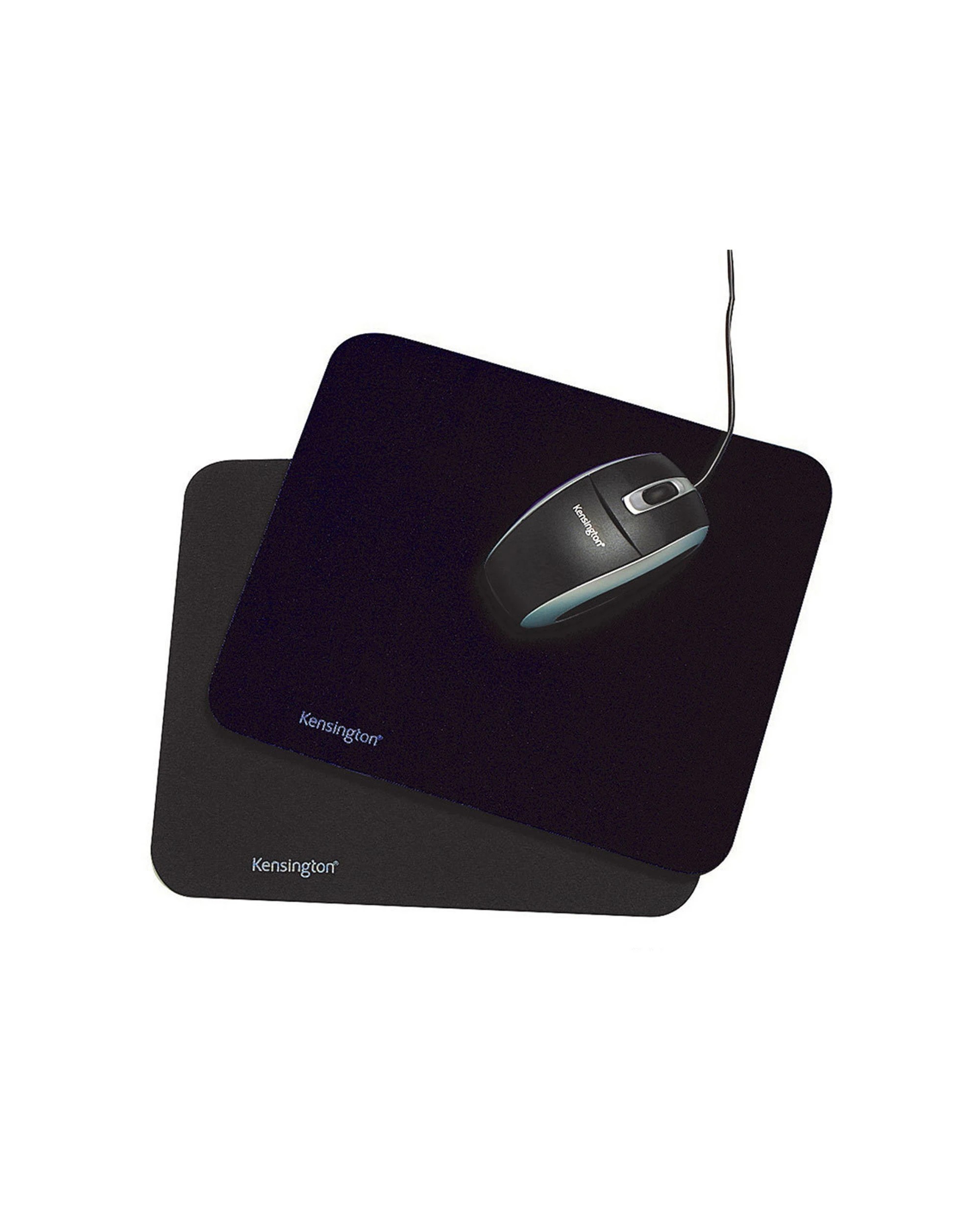1 Kensington 52615 Mouse Pad Smooth Cloth Surface Non-Skid Base - Black, 1 of 1