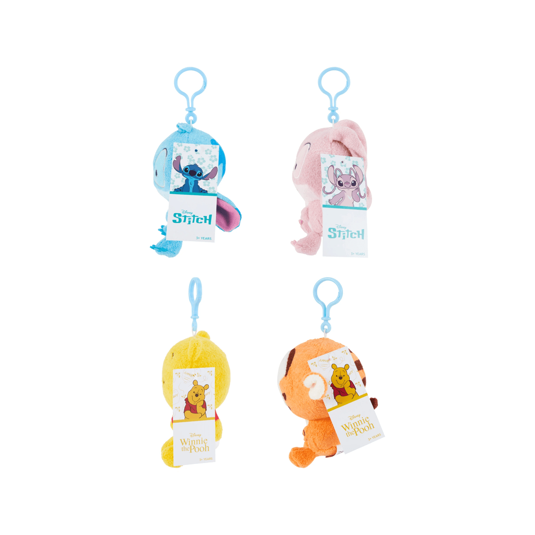 3 Disney Clip-On Plush - Assorted, 3 of 3