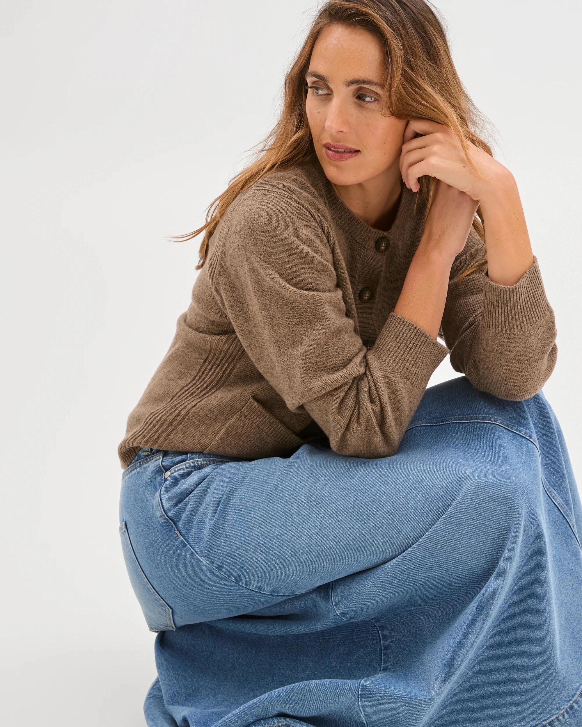 6 Target Denim Denim Maxi Skirt VINTAGE INDIGO, 6 of 6