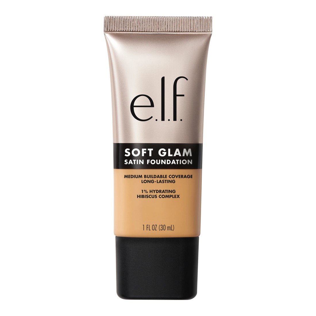 1 e.l.f. Soft Glam Satin Foundation - 30 Medium Warm, 1 of 5