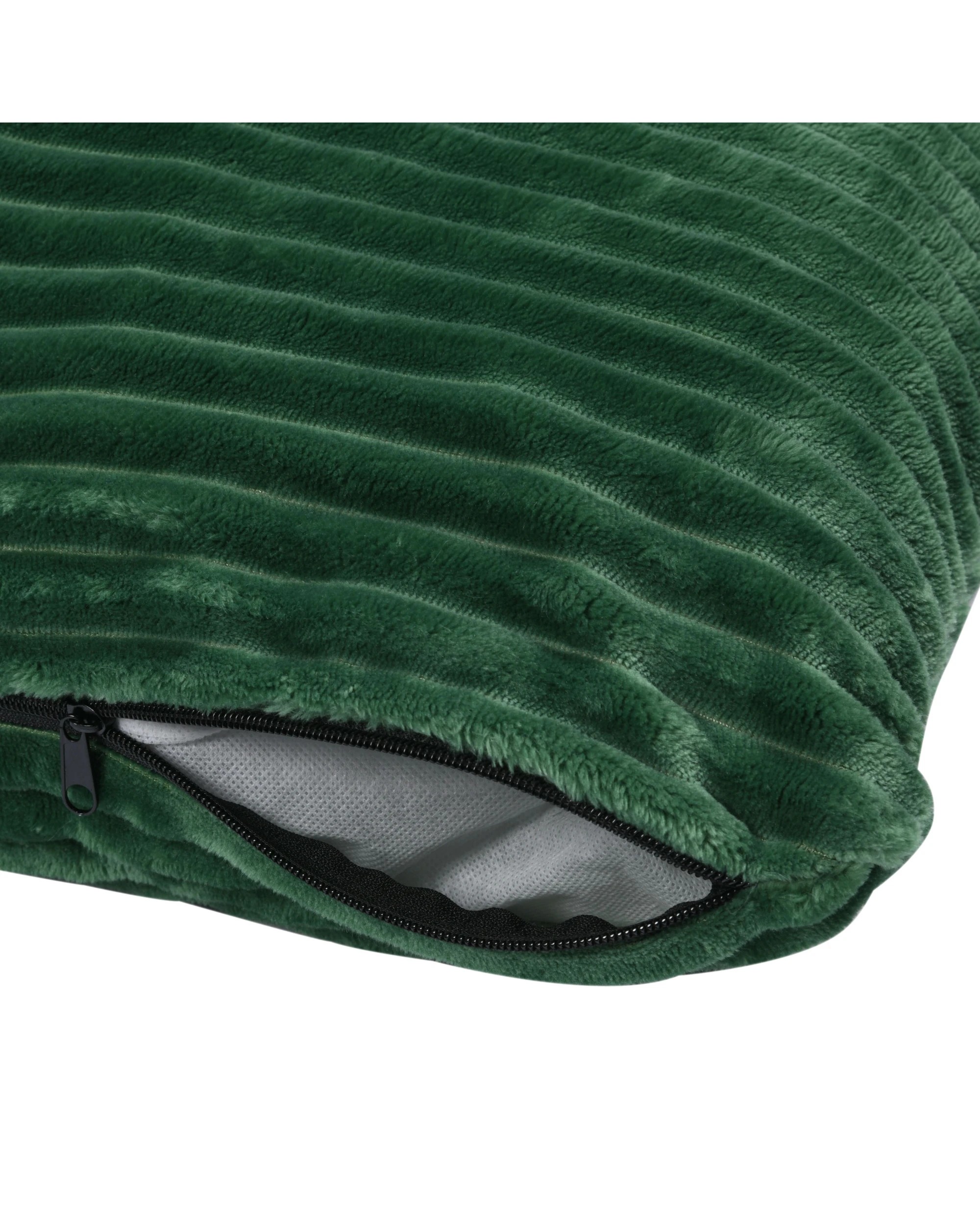 10 Charlie's Ascher Plush Corduroy Square Dog Bed Large - Eden Green, 10 of 10