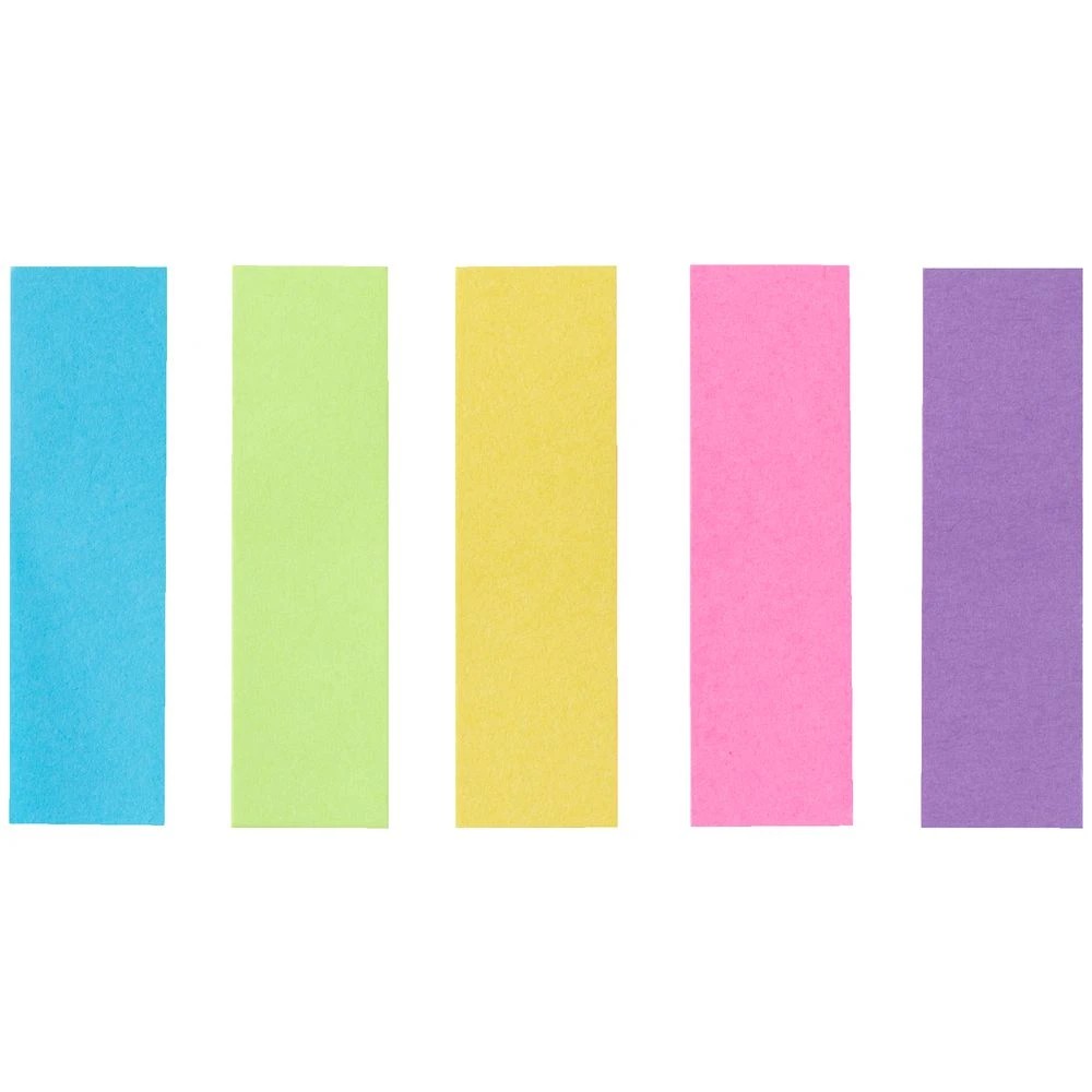 2 J.Burrows Page Markers 23x73mm Assorted 5 Pack, 2 of 4