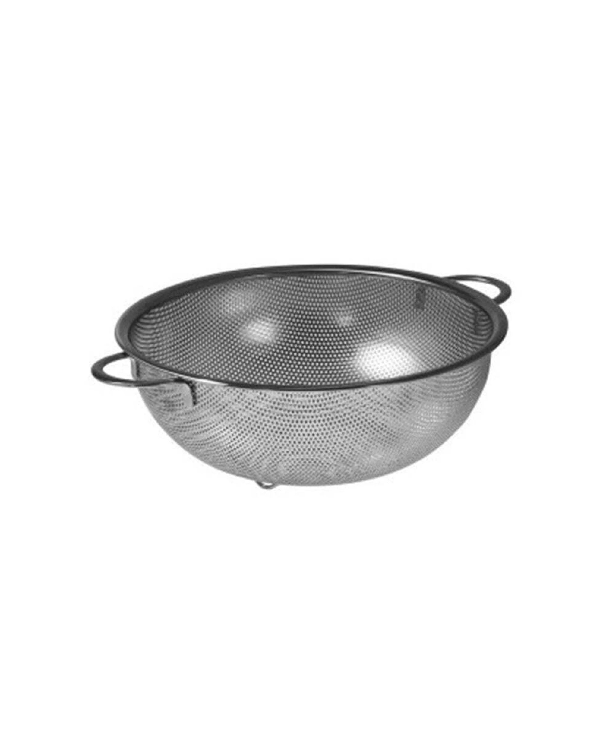 1 Avanti 25.5cm Stainless Steel Perforated Strainer With Handles Cooking Utensil - Silver, 1 of 1