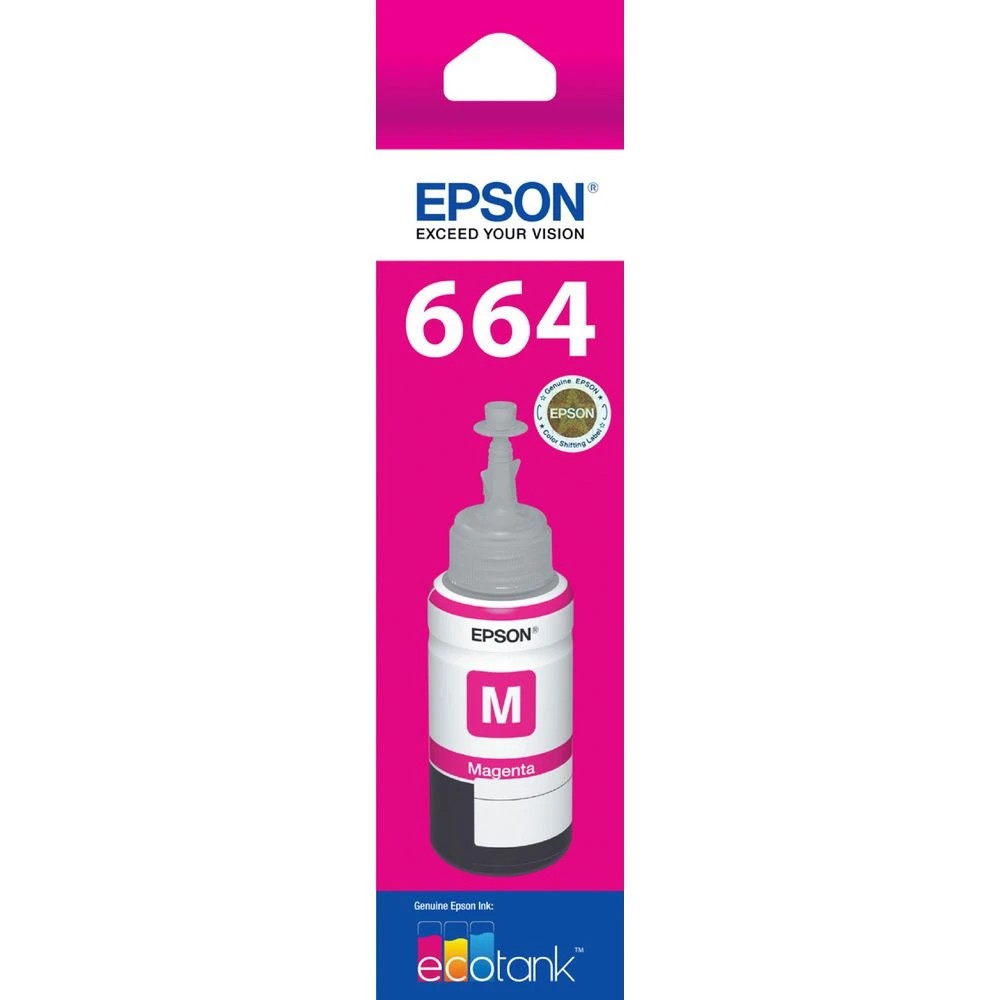 1 Epson T664 EcoTank Ink Bottle Magenta, 1 of 1