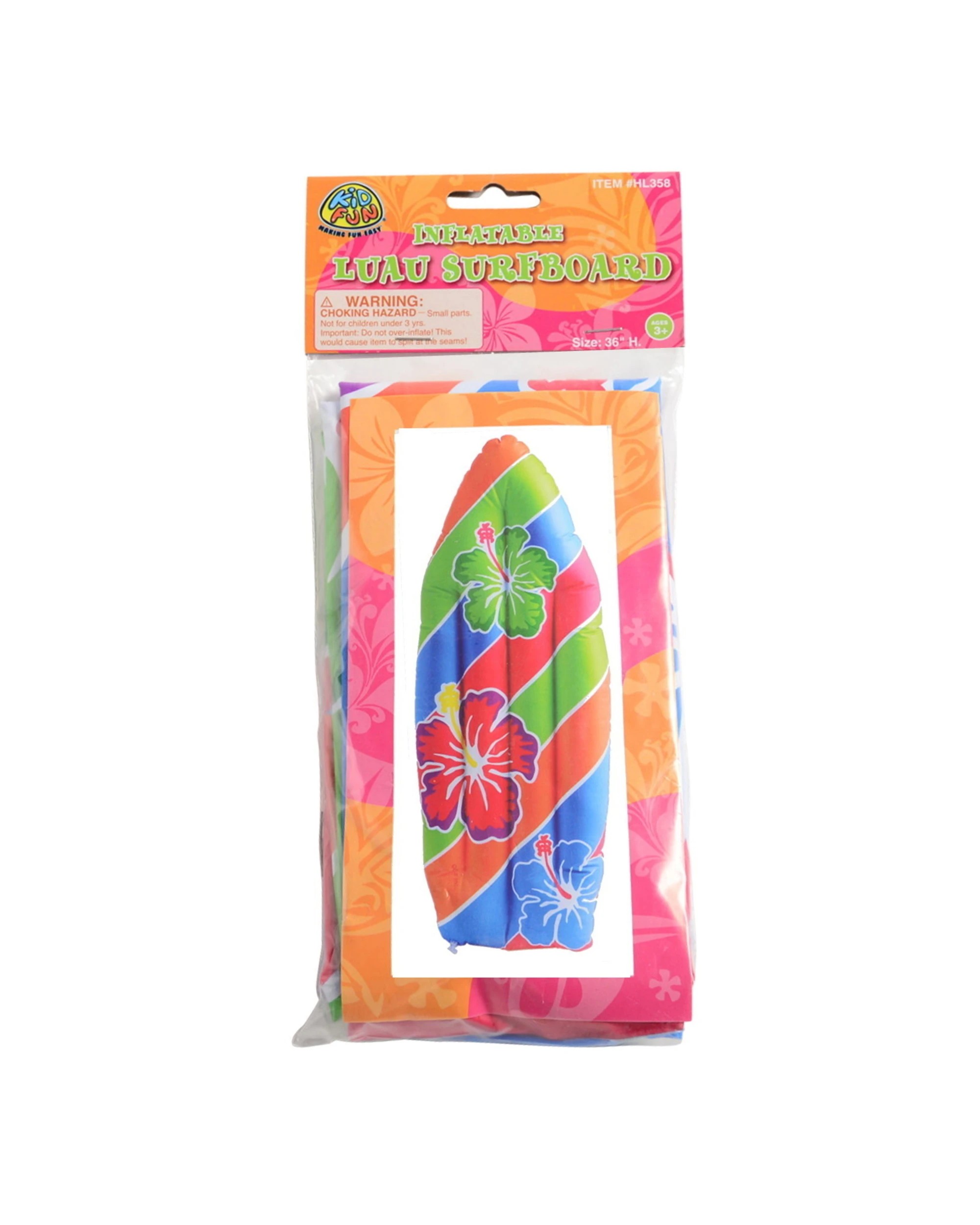 2 Partyrama Inflatable Luau Surfboard 91cm, 2 of 2
