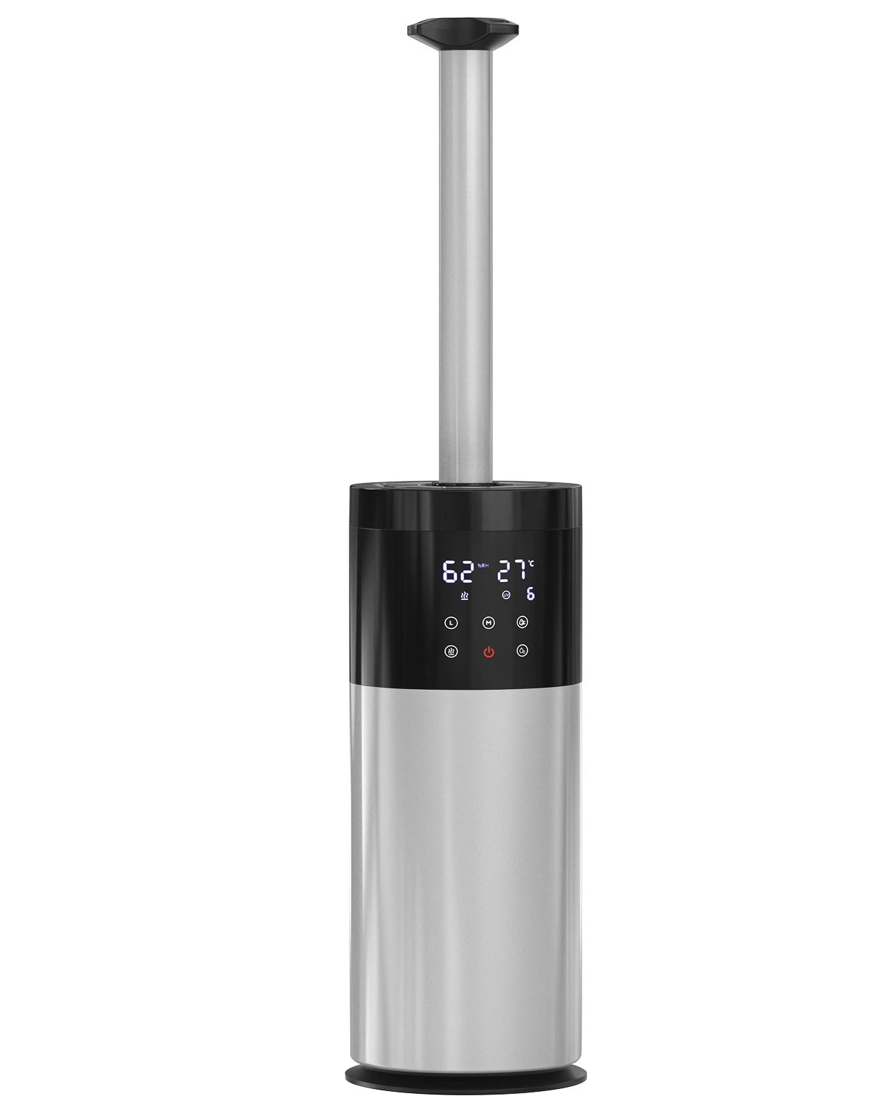 1 Yopower 13L Humidifier large room with Cool & Warm Mist - Black, 1 of 7