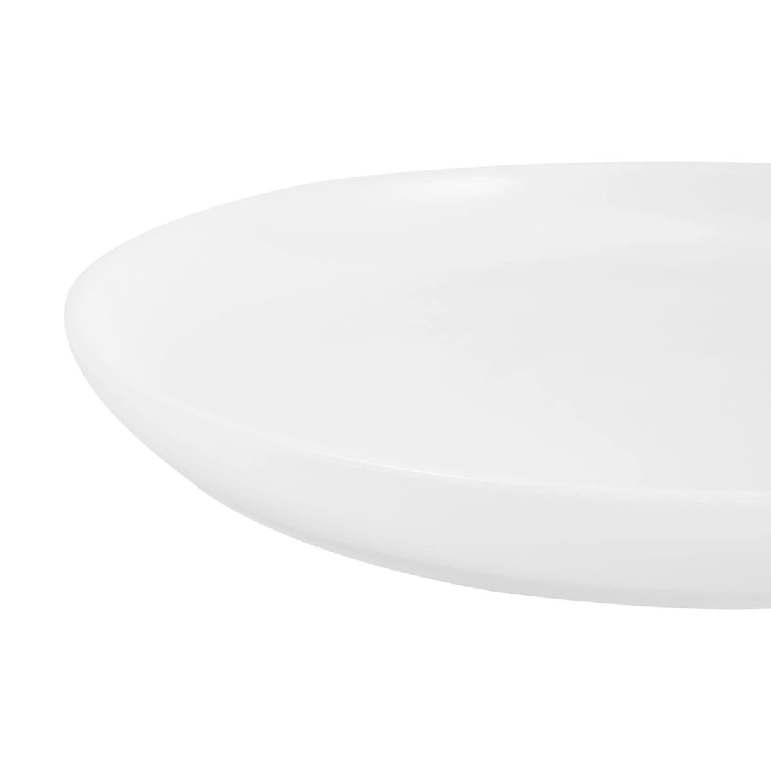 2 White Round Platter, 2 of 5