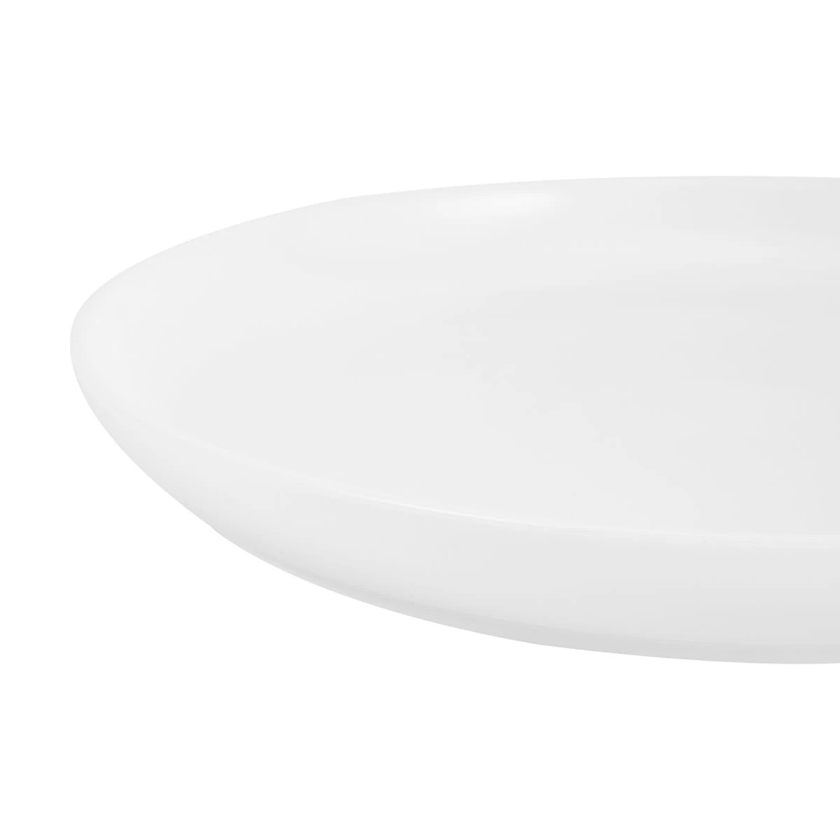 2 White Round Platter, 2 of 5
