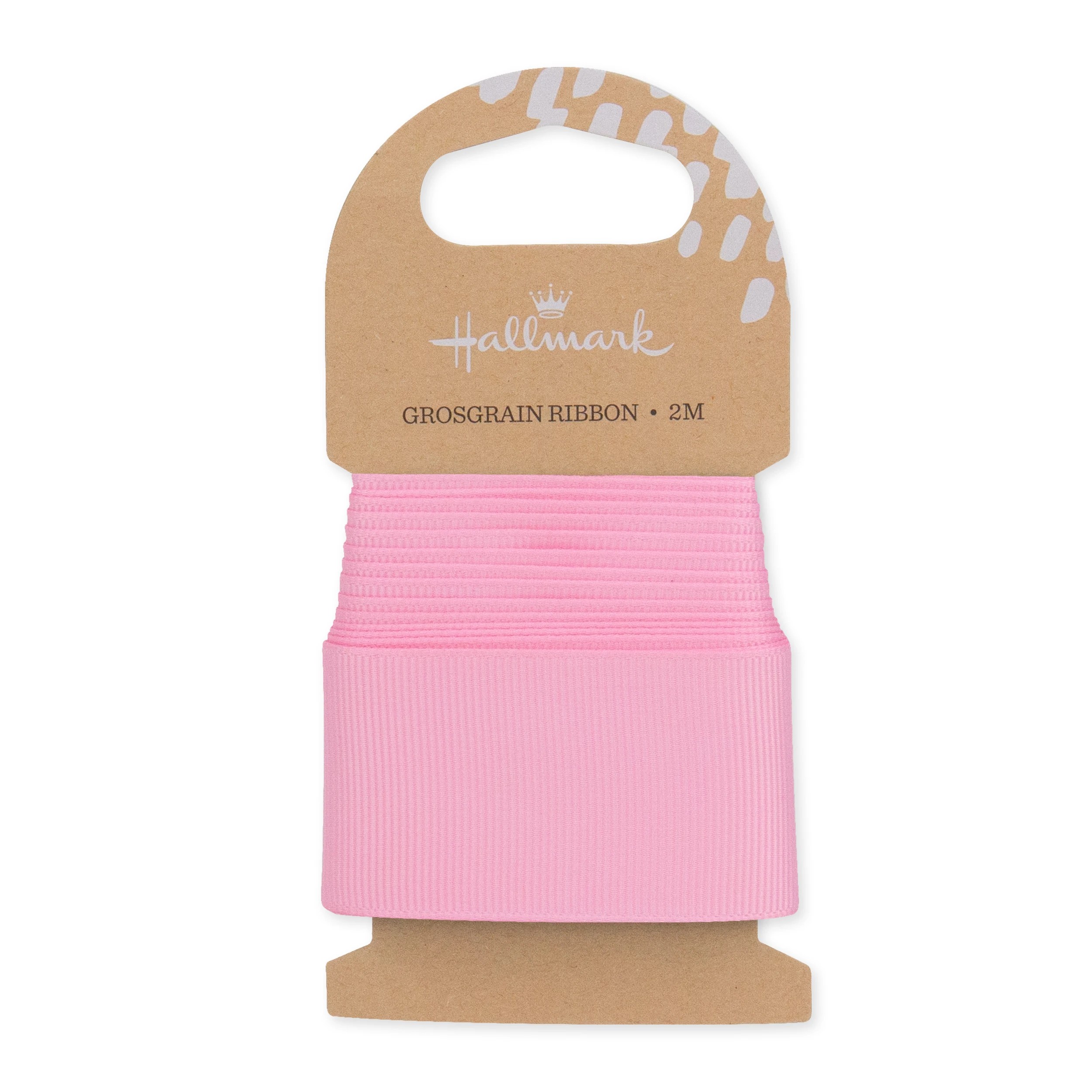 1 2m Hallmark Grosgrain Ribbon - Classic Baby Pink, 1 of 3