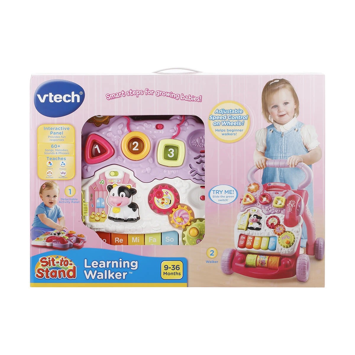 1 VTech Sit-to-Stand Learning Walker, 1 of 2