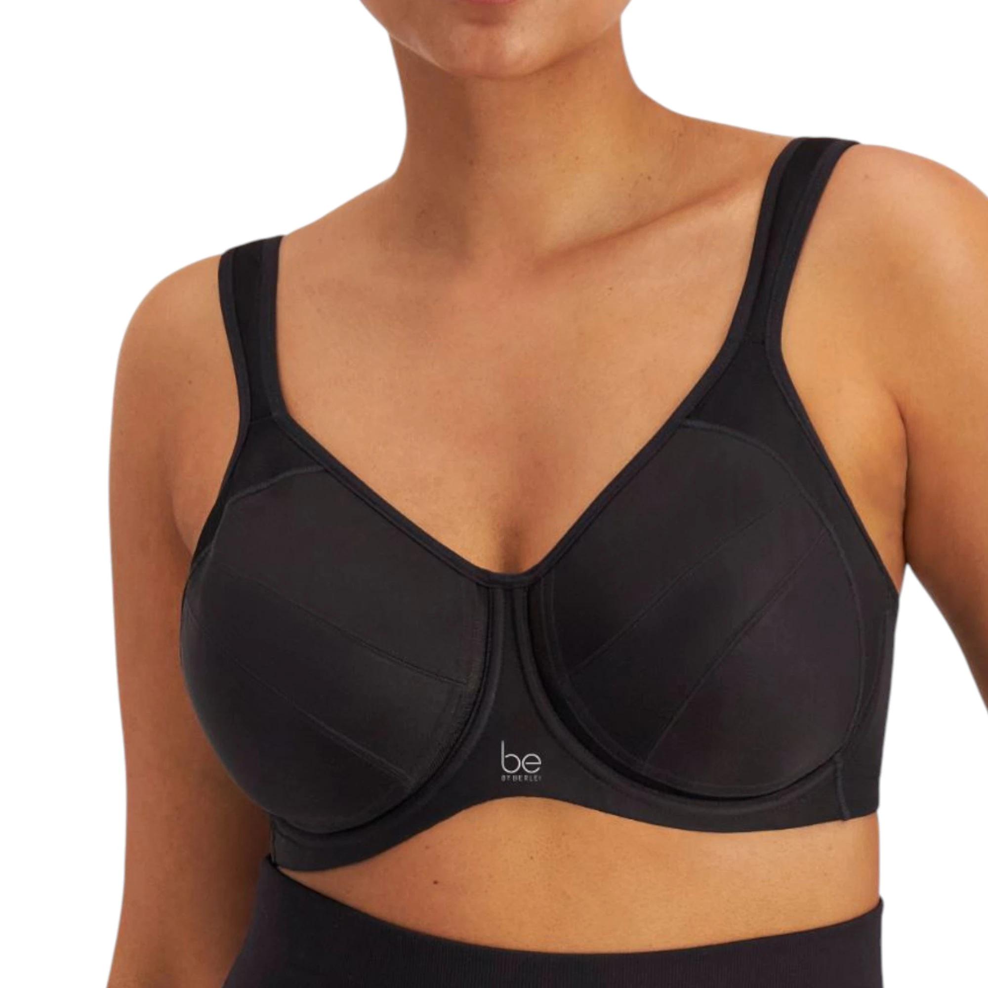 1 Be By Berlei Womens Everyday Active Underwire Black Bra BLACK, 1 of 3
