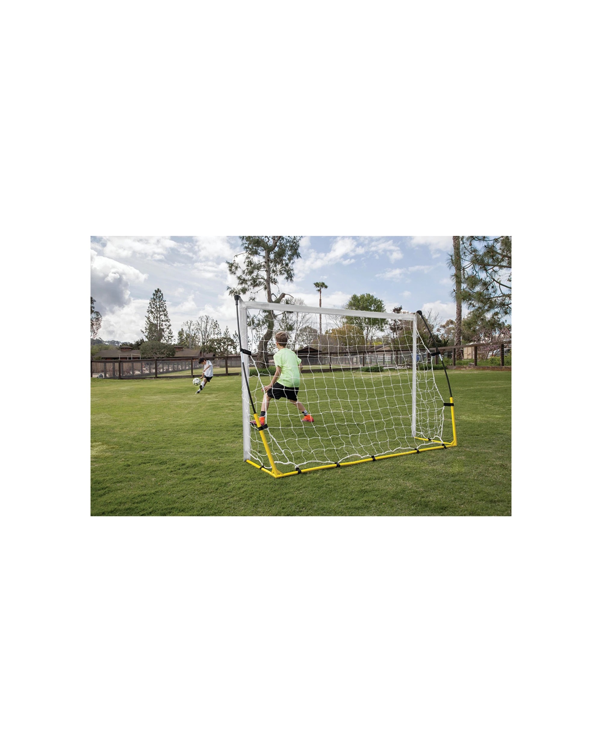 5 Sklz 6' Quickster Soccer Goal Tension-Tite Frame Technology Easy Setup Portable Design - White, 5 of 5