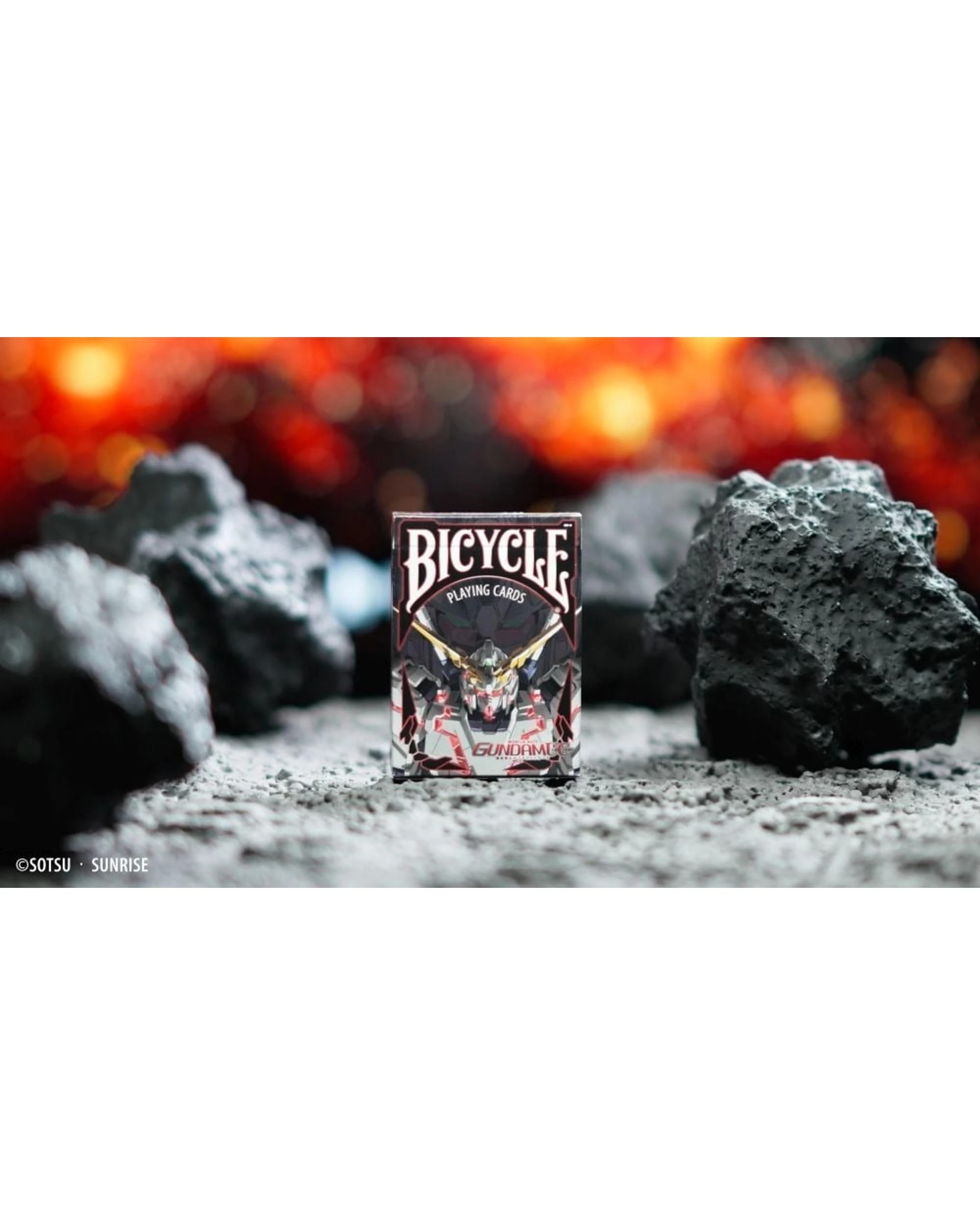 3 Bicycle Gundam Unicorn Playing Cards, 3 of 9