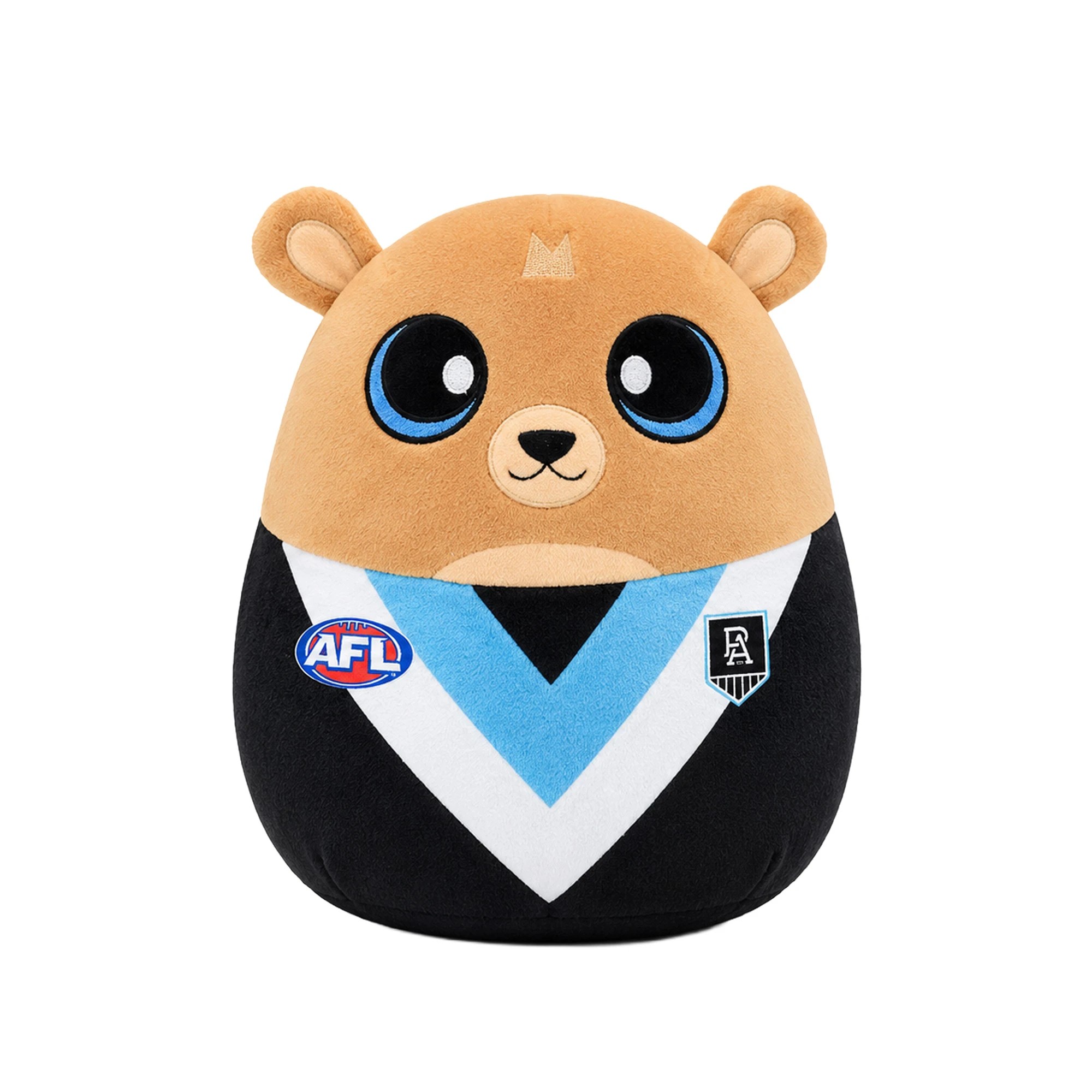1 AFL Squidglys Port Adelaide Plush Toy, 1 of 2