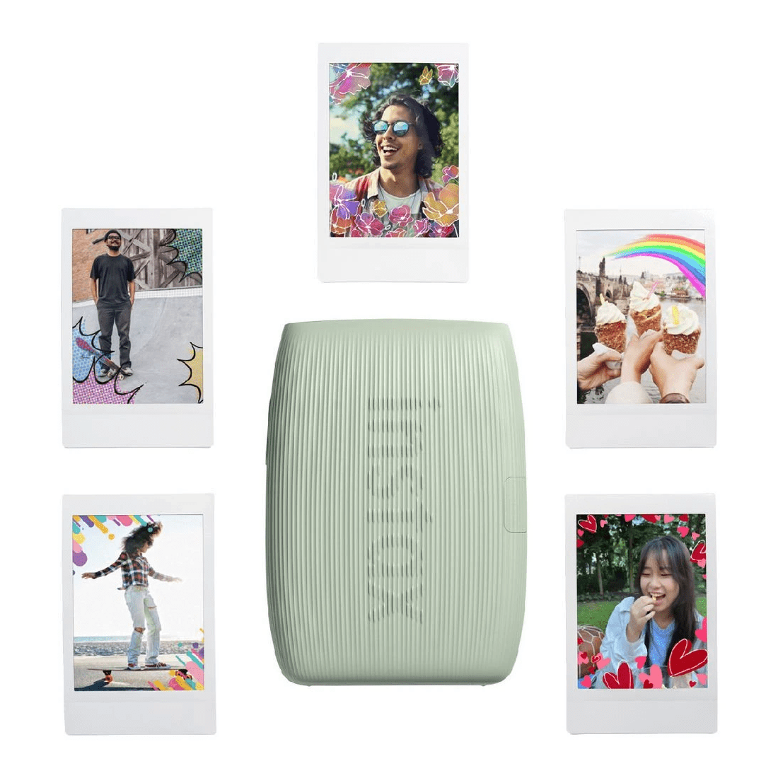 5 FujiFilm INSTAX mini Link 3 Instant Printer Sage Green, 5 of 10