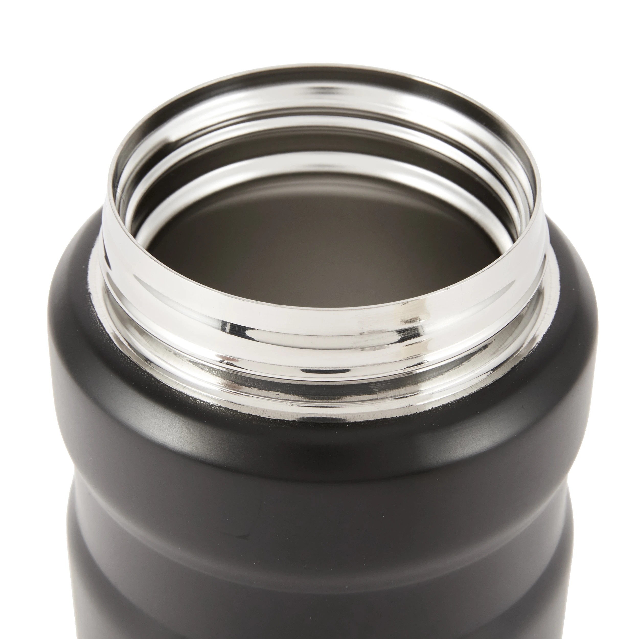 3 490ml Black Food Flask with Spoon, 3 of 7