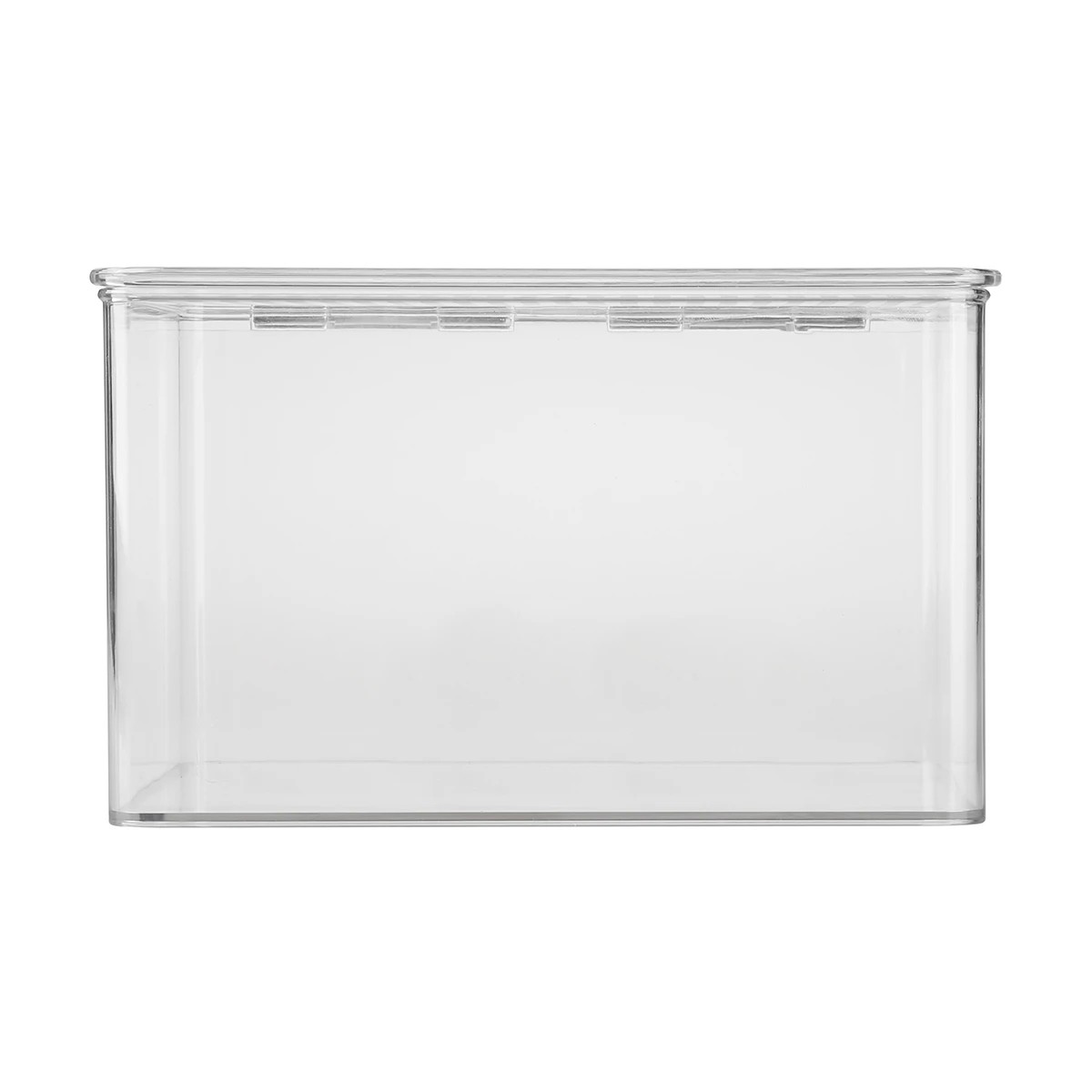 1 Clear Tall Container with Lid, 1 of 3