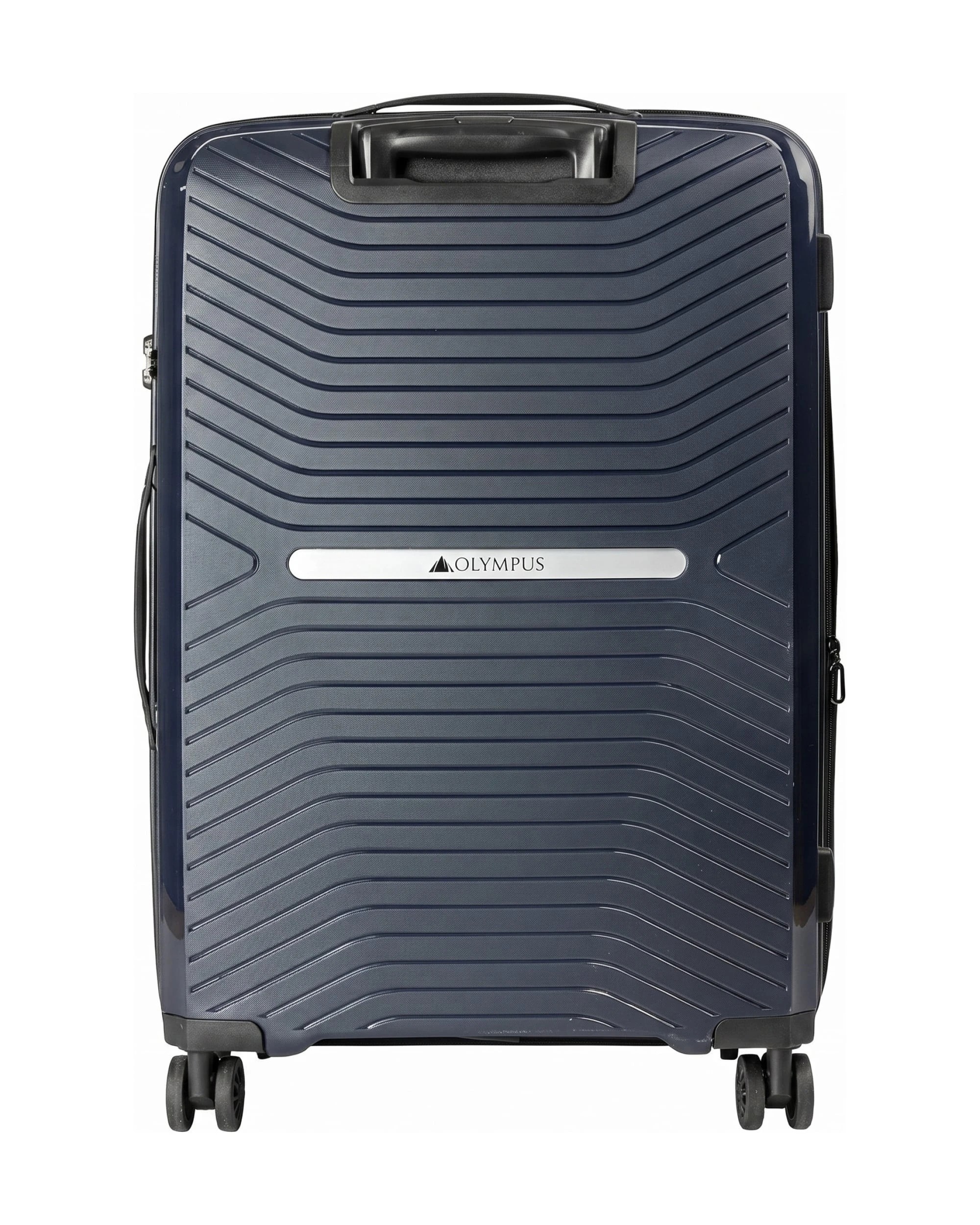 9 Olympus Astra 24in Lightweight Hard Shell Suitcase - Blue, 9 of 9
